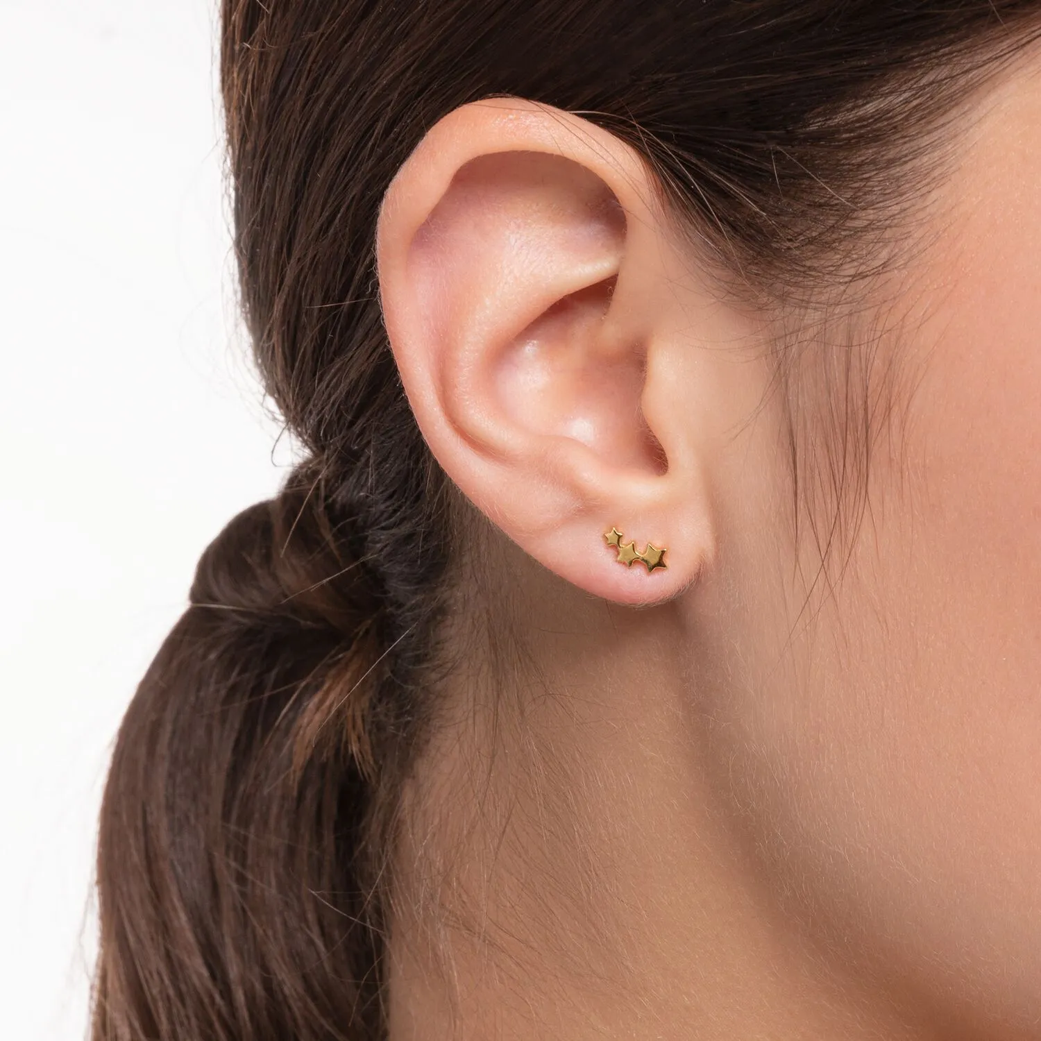 Thomas Sabo Damen Ohrringe Stecker Sterne (Einzel)