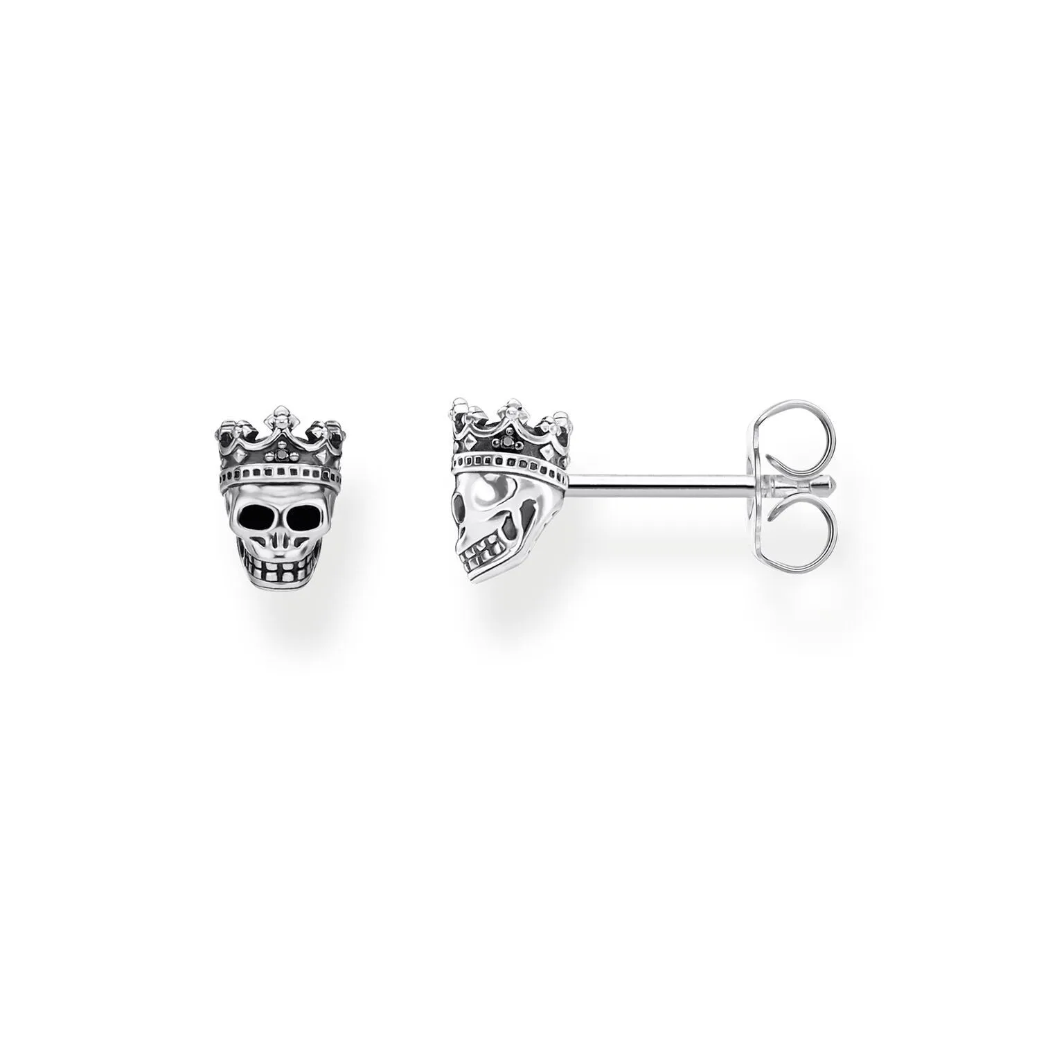 Thomas Sabo Damen Ohrringe Ohrstecker Schädel König