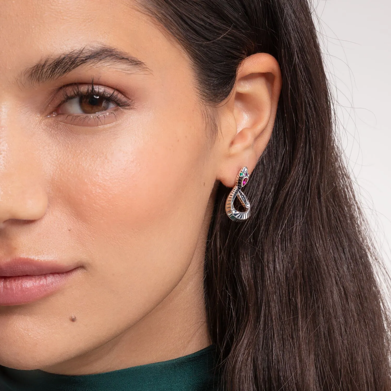 Thomas Sabo Damen Ohrringe Ohrringe Schlange
