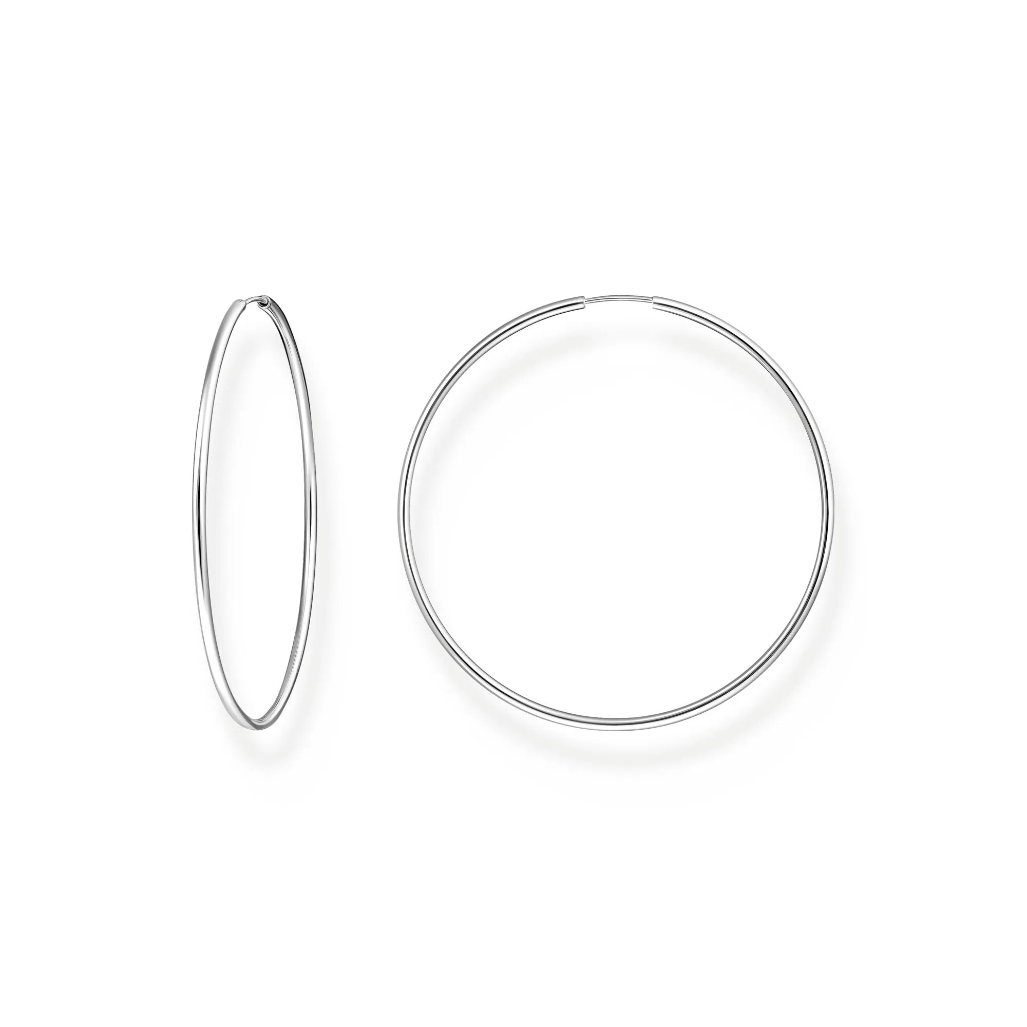 Thomas Sabo Damen Ohrringe Creolen Groß Silber