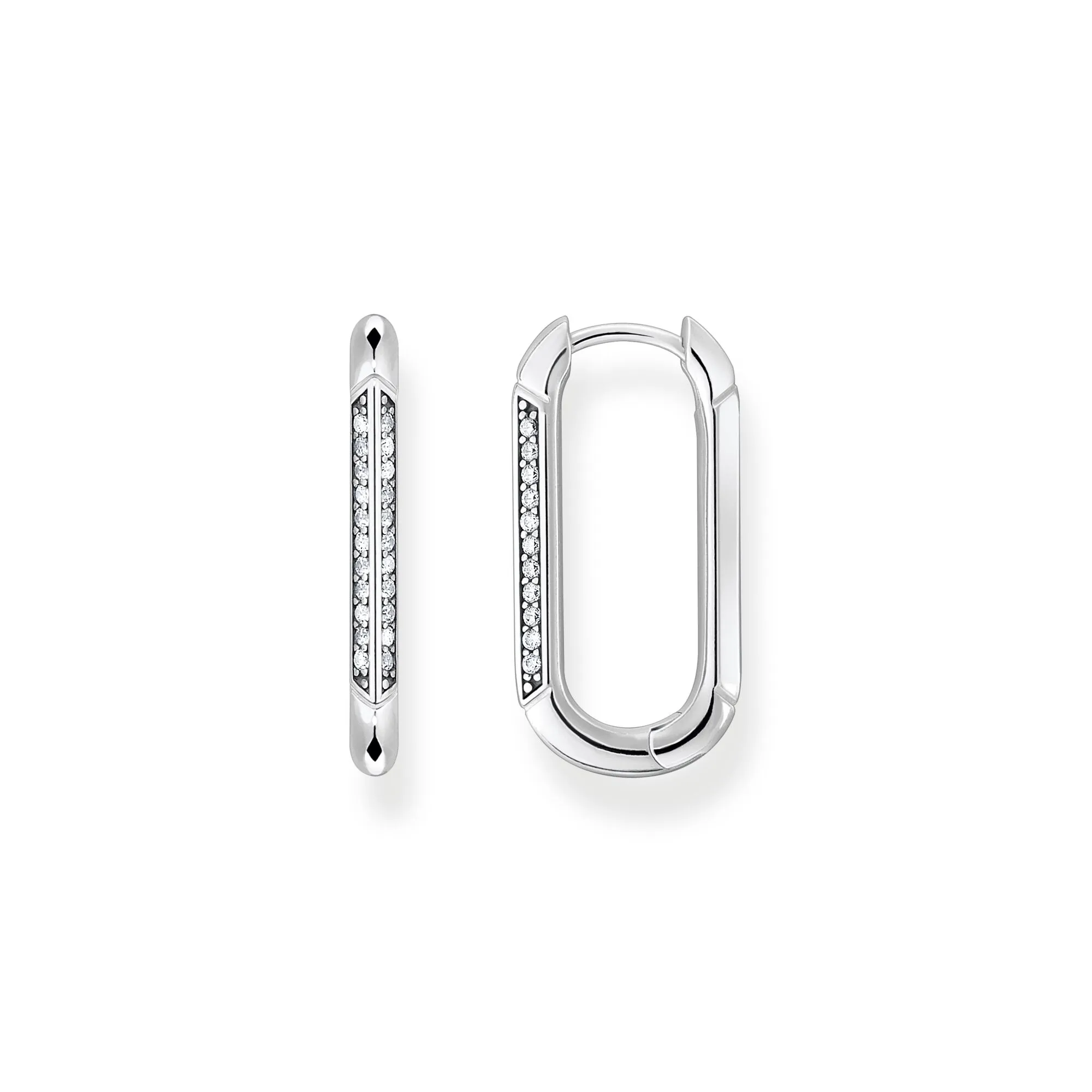 Thomas Sabo Damen Ohrringe Creolen Silber