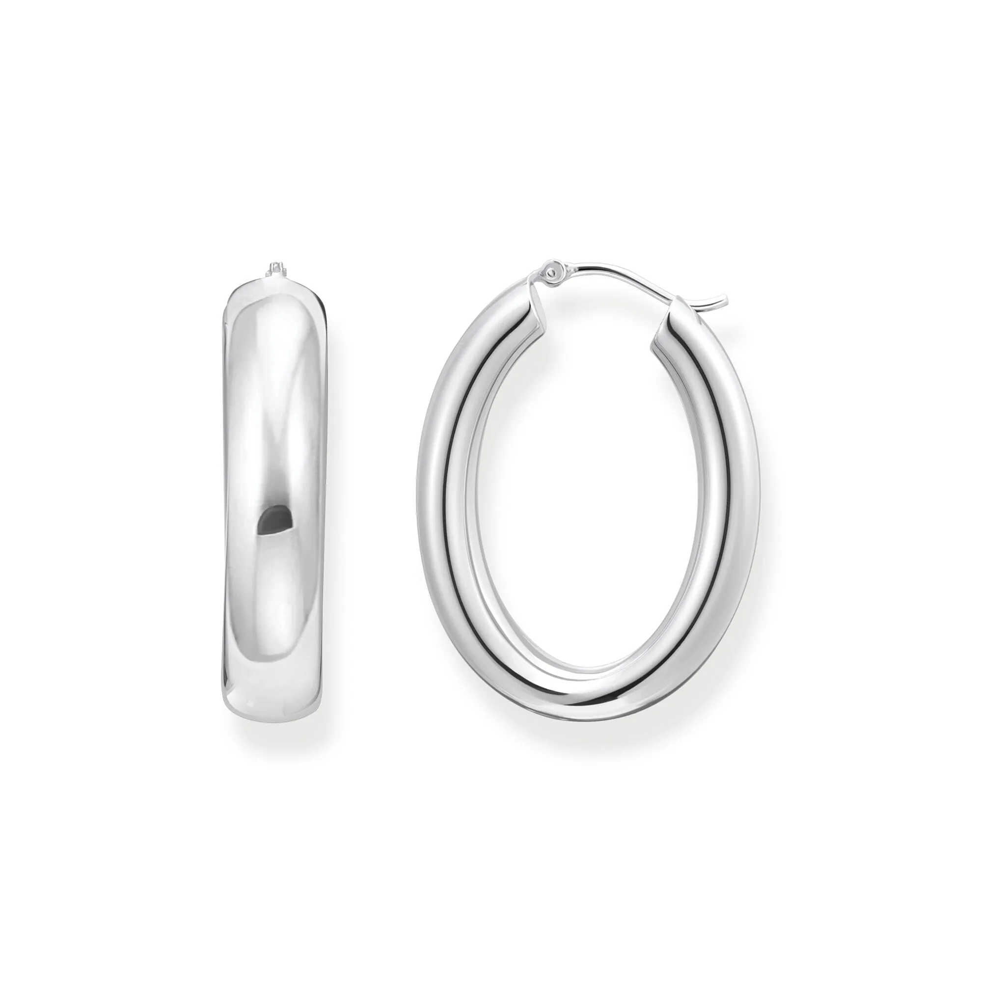 Thomas Sabo Damen Ohrringe Große auffällige Ohrringe silber