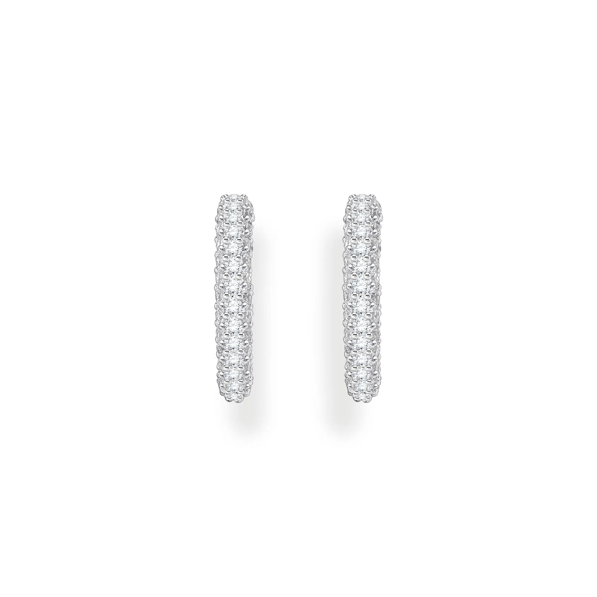 Thomas Sabo Damen Ohrringe Einzelner Ohrstecker mit weißem Zirkonia