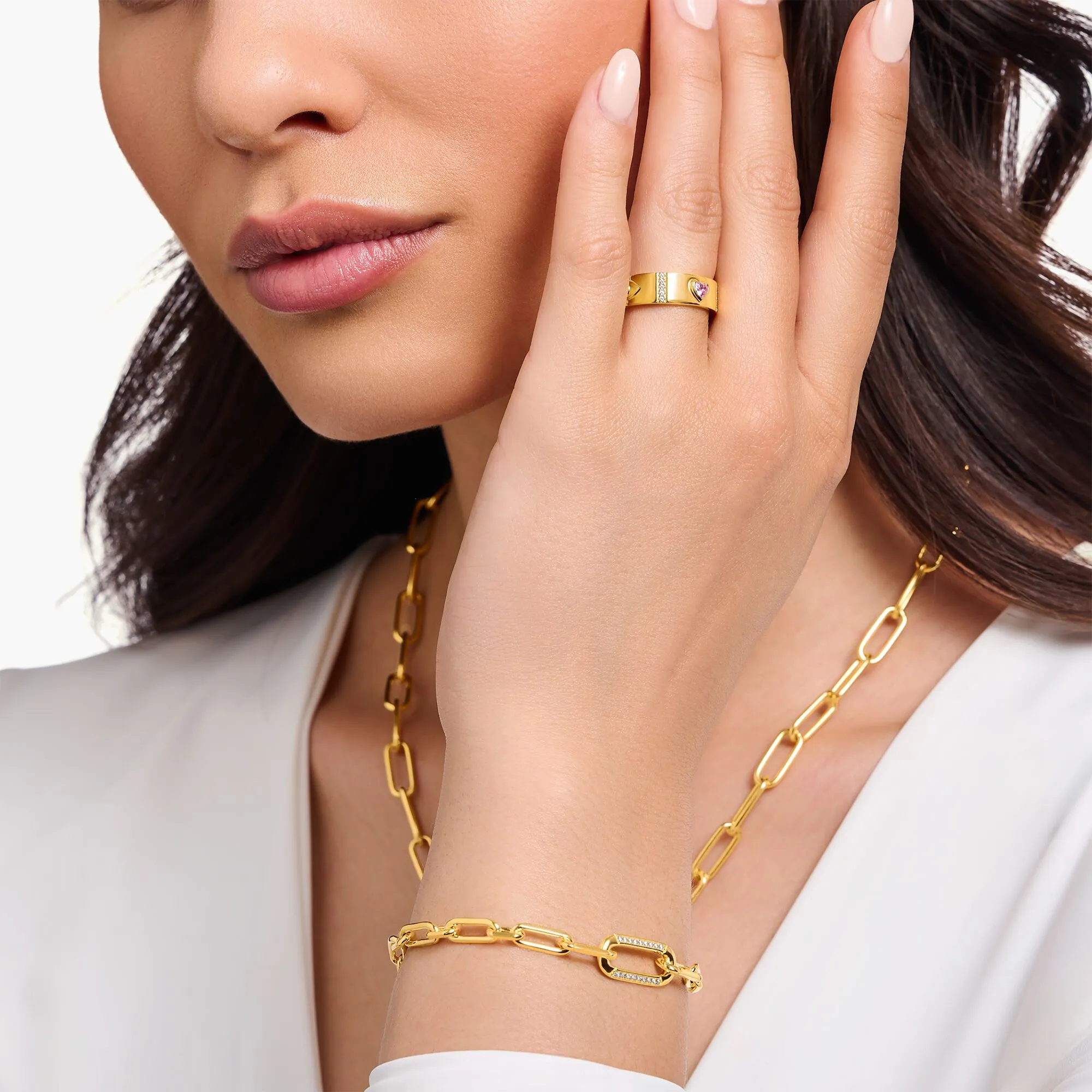 Thomas Sabo Damenringe Cosmic Talisman Ring mit farbenfrohen Steinen