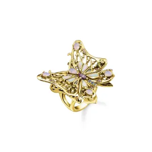 Thomas Sabo Damenringe Ring Schmetterling Gold