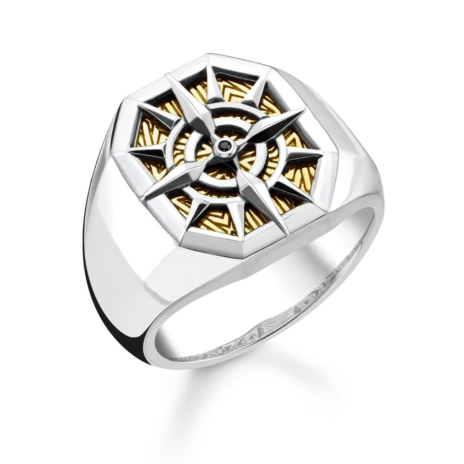Thomas Sabo Damenringe Ring Kompass Gold