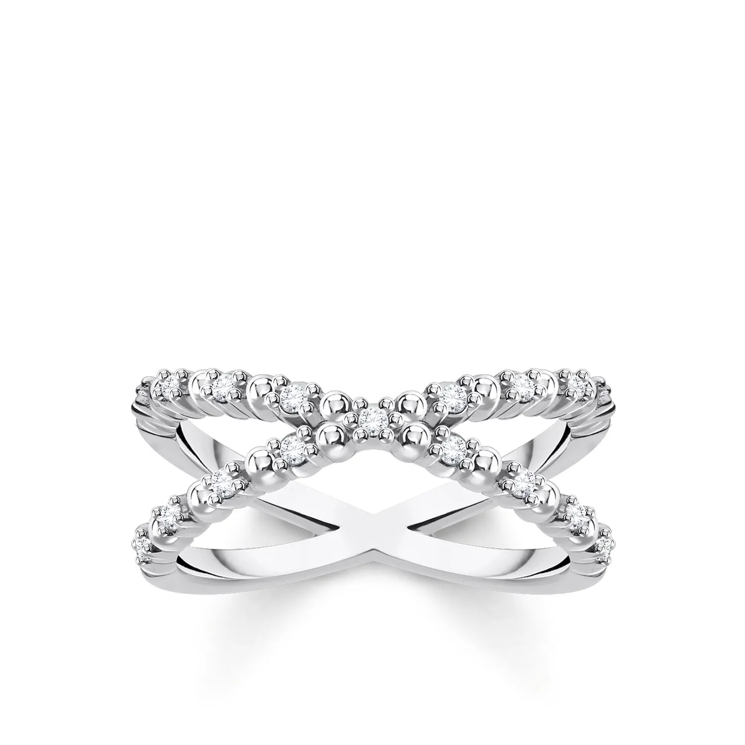 Thomas Sabo Damenringe Ring Dots Mit Steinen