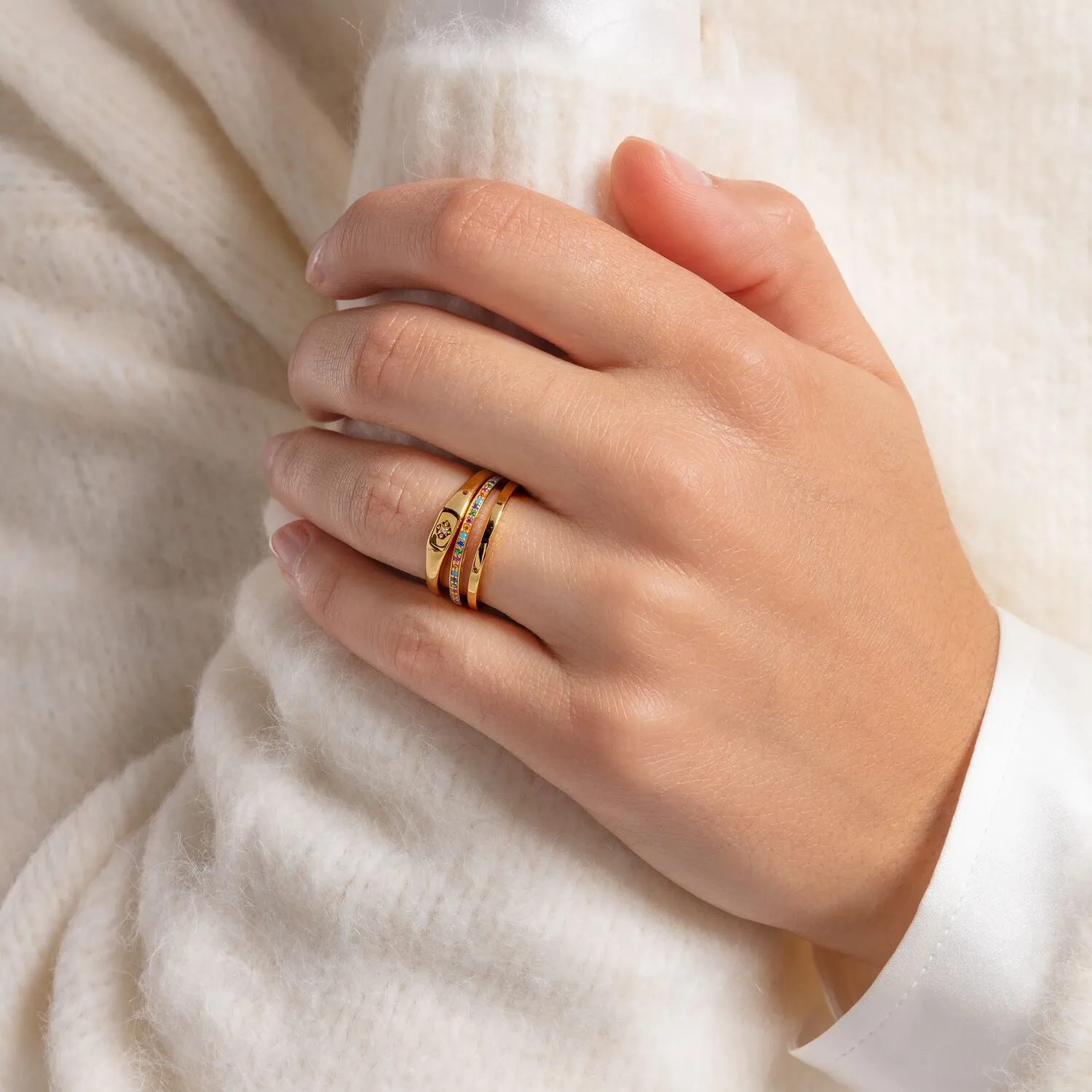 Thomas Sabo Damenringe Ring Stern