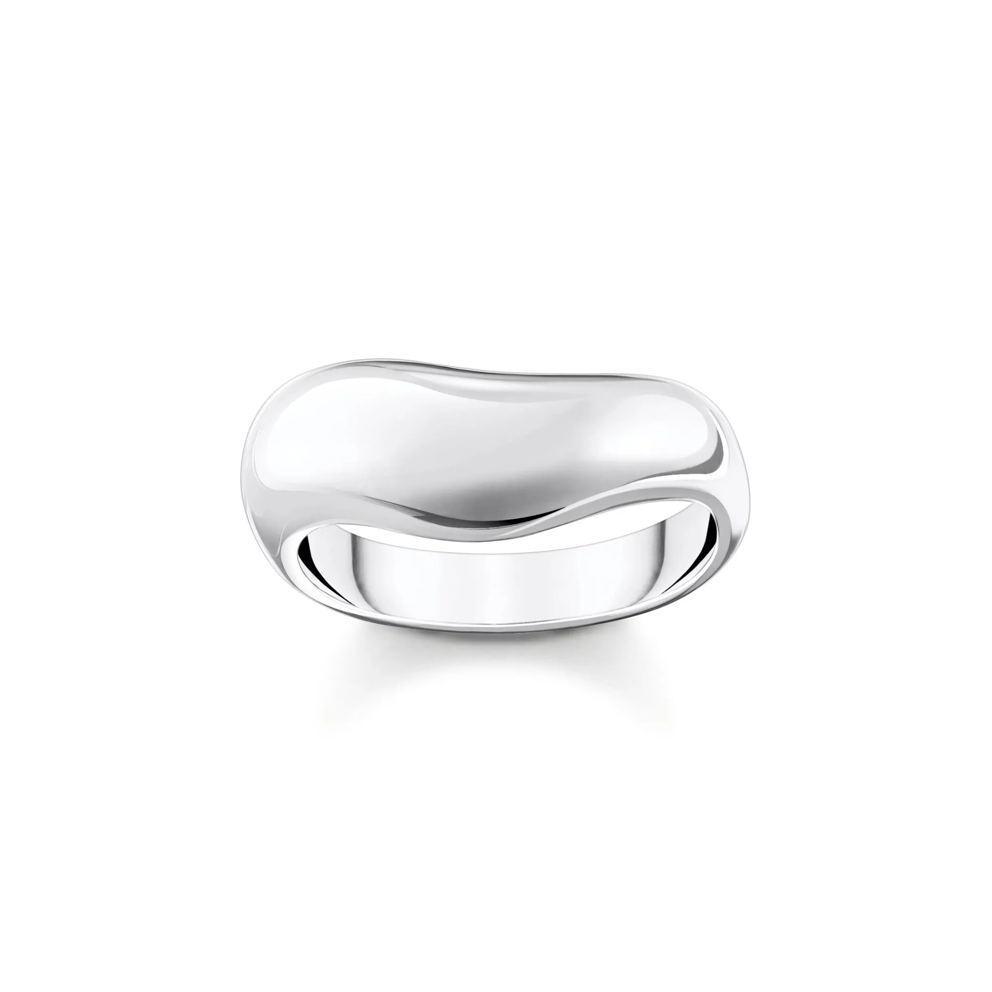 Thomas Sabo Damenringe Ring mit geschwungener Form in Silber