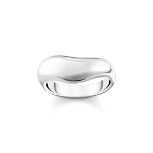 Thomas Sabo Damenringe Ring mit geschwungener Form in Silber