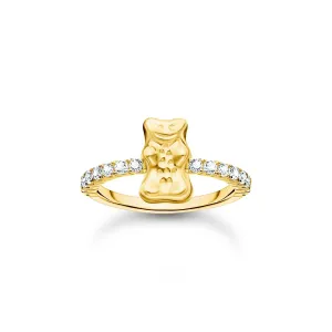 Thomas Sabo Damenringe Ring mit Gold HARIBO Goldbär und Zirkonia
