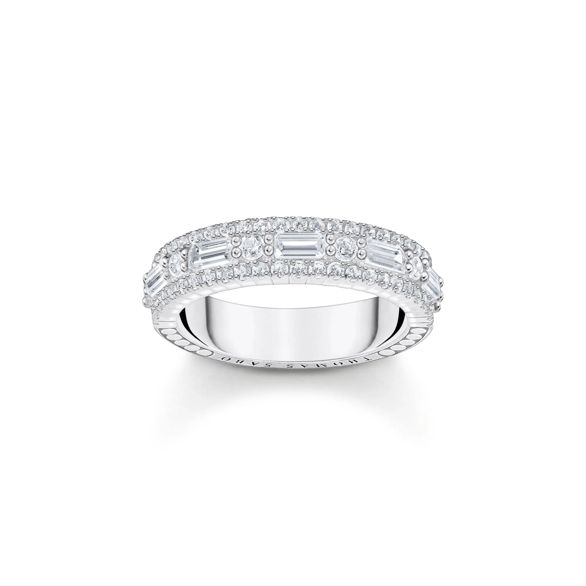 Thomas Sabo Damenringe Ring mit weißen Steinen