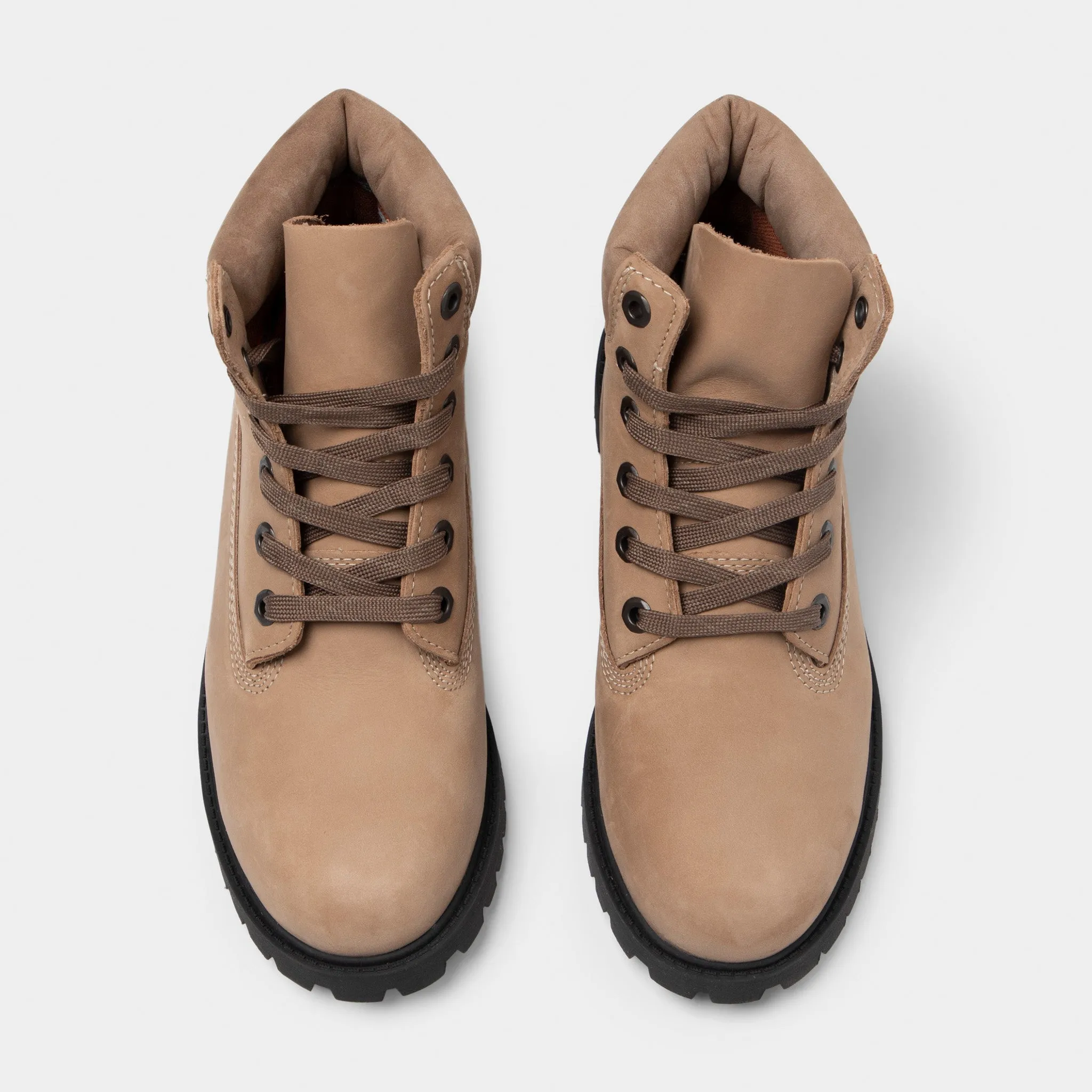 Timberland Juniors' 6-Zoll wasserdichte Premium-Stiefel / Beige Timberland Schuhe