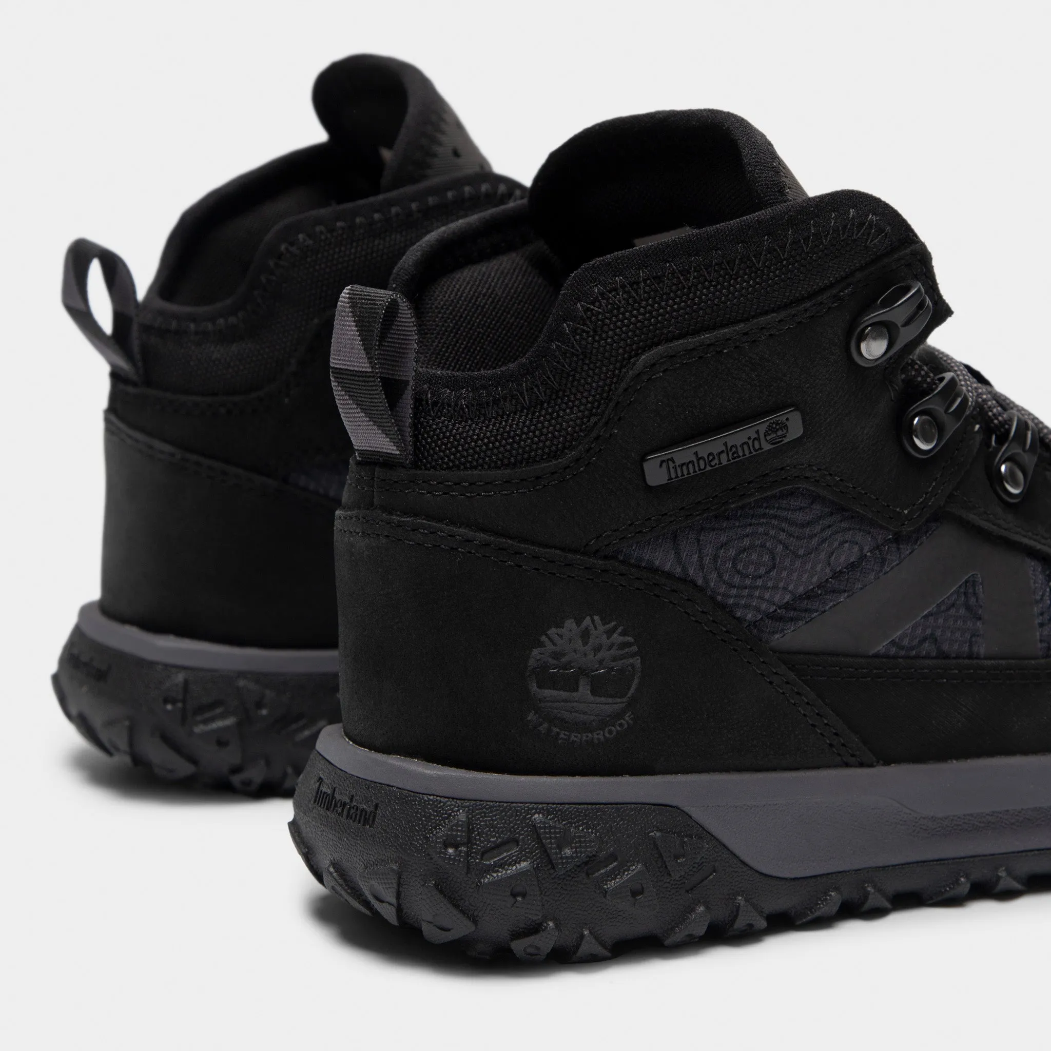Timberland Juniors' Hiker Mid / Schwarze Timberland Schuhe