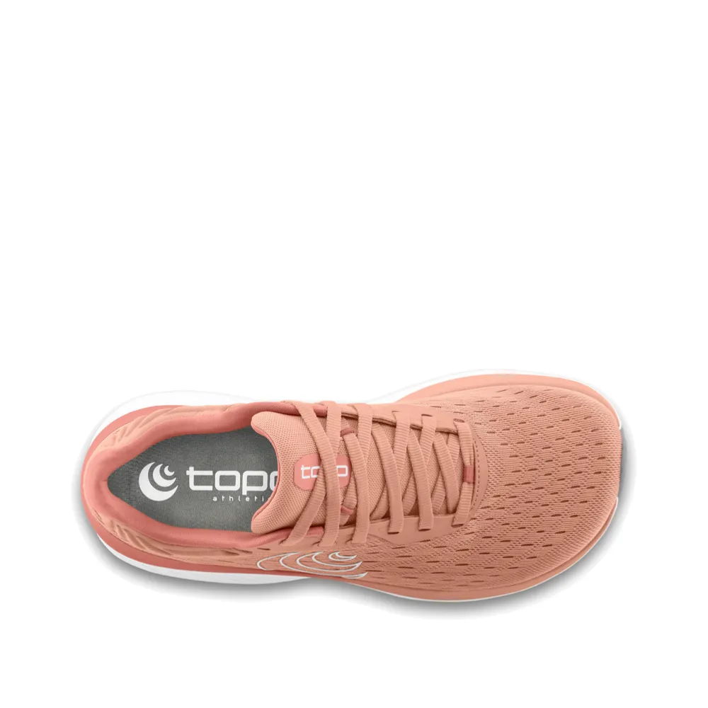 Topo Damen Atmos Sneaker in Staubigem Rosa/Weiß