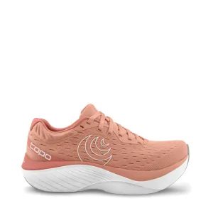 Topo Damen Atmos Sneaker in Staubigem Rosa/Weiß