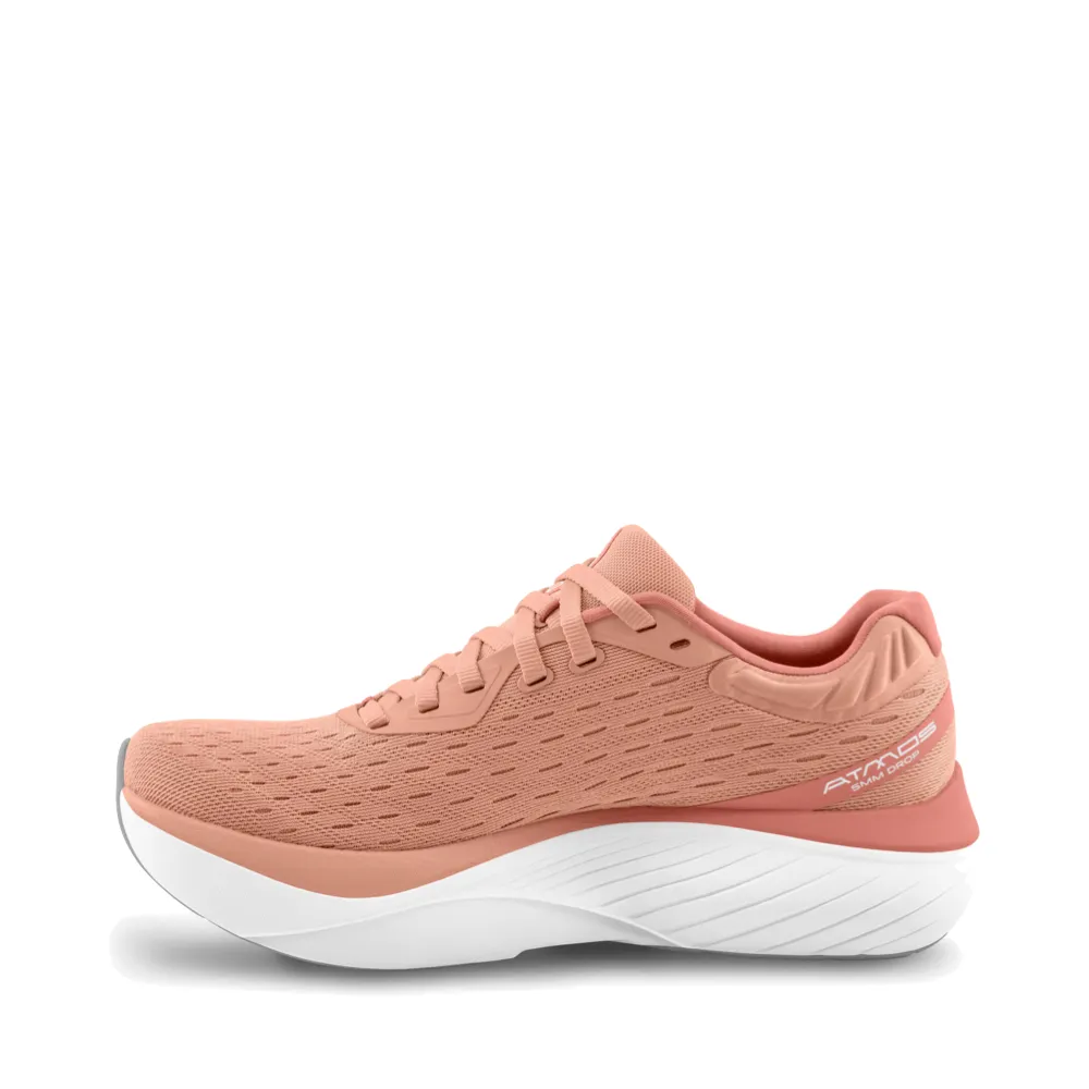 Topo Damen Atmos Sneaker in Staubigem Rosa/Weiß