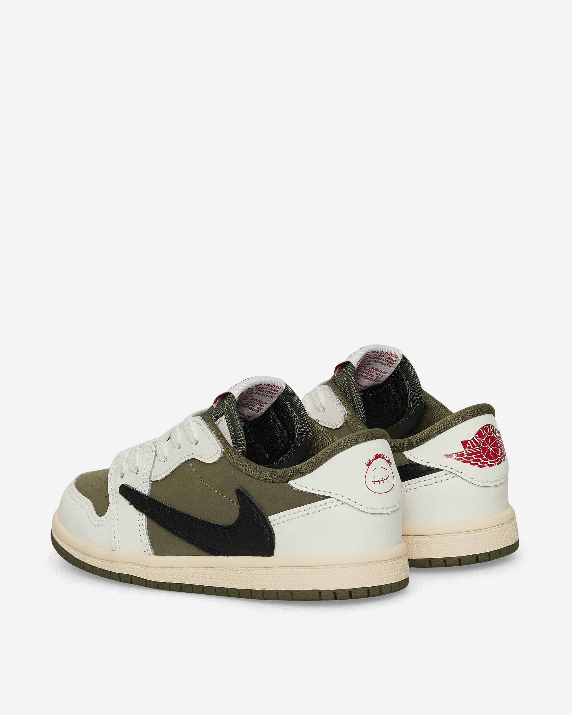 Travis Scott Air Jordan 1 Low (TD) Sneakers Mittel Oliv