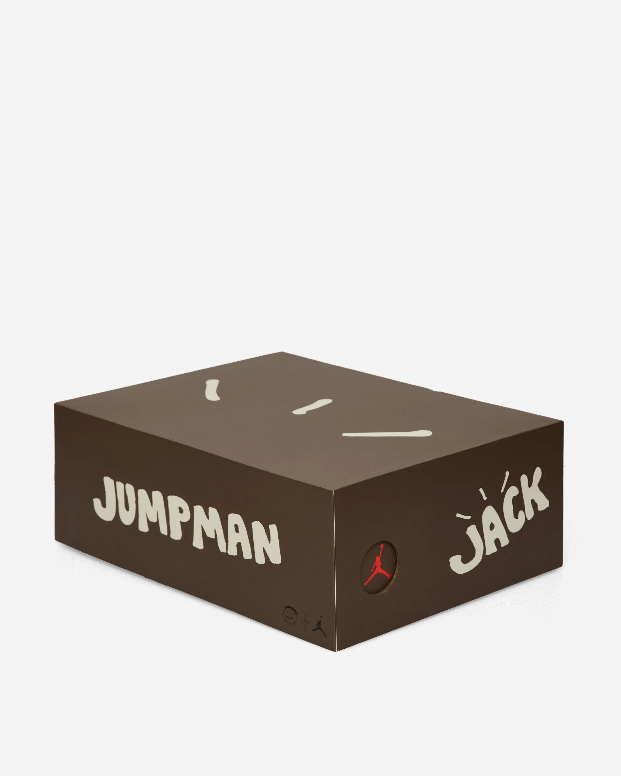 Travis Scott CJ1 T-Rexx Sneakers Schwarz / Dunkelbraun