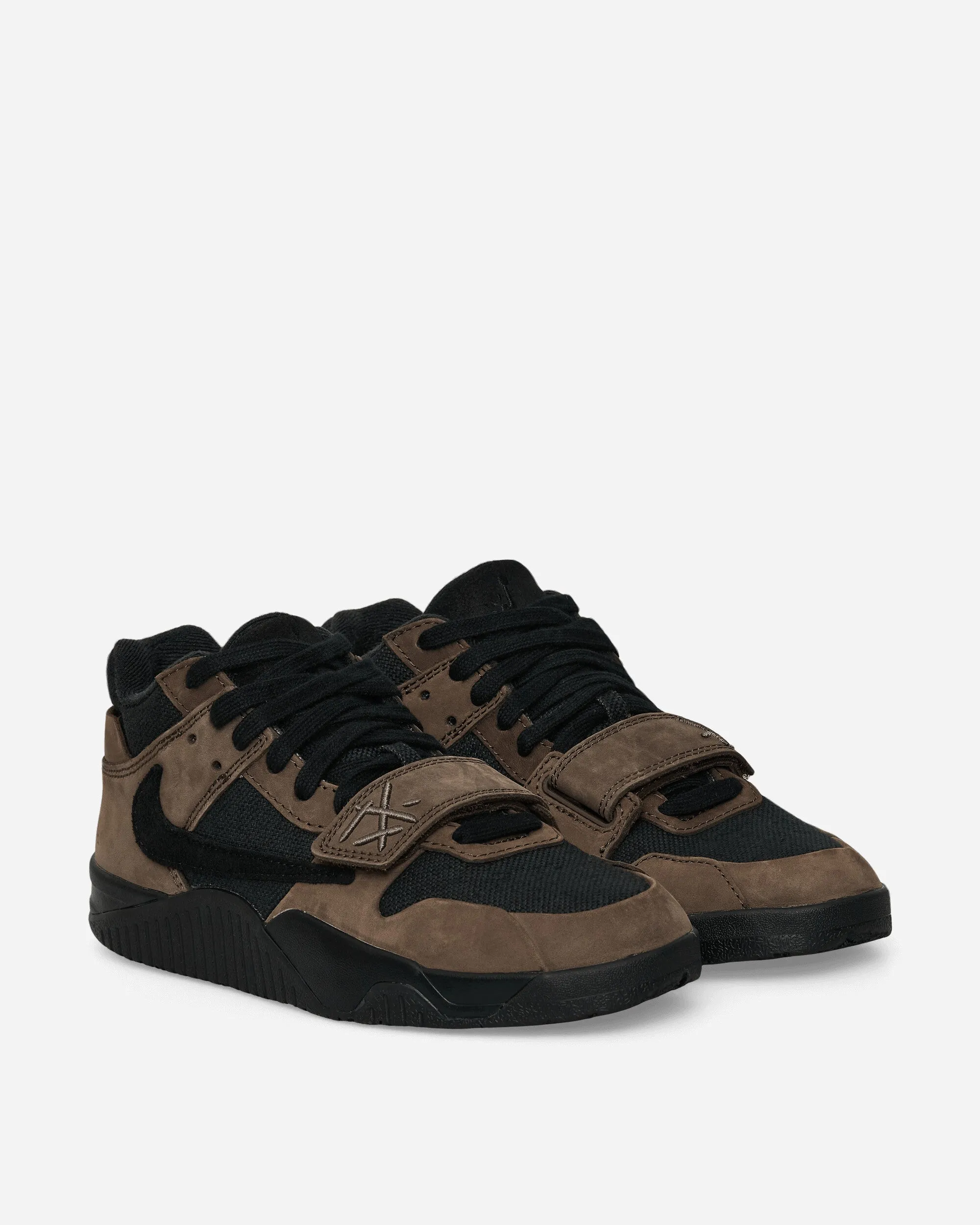 Travis Scott CJ1 T-Rexx Sneakers Schwarz / Dunkelbraun
