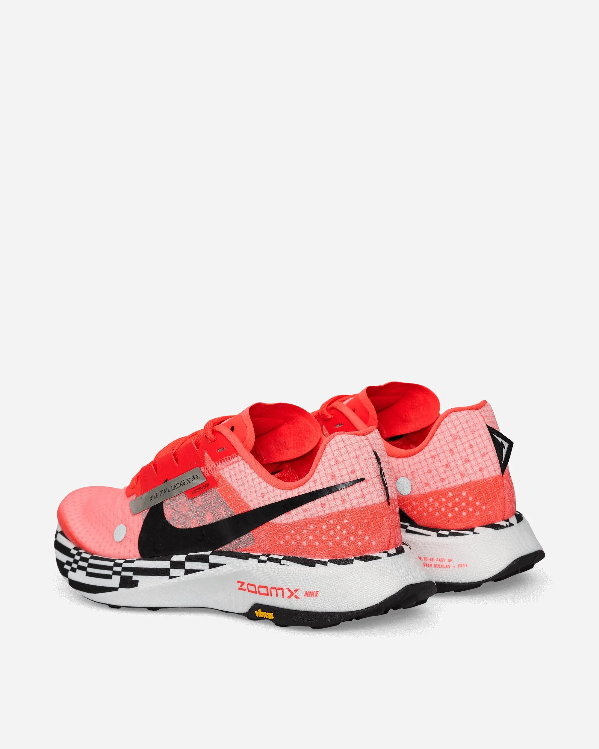 Ultrafly Trail Rennschuhe Leuchtendes Karmesinrot / Weiß / Schwarz