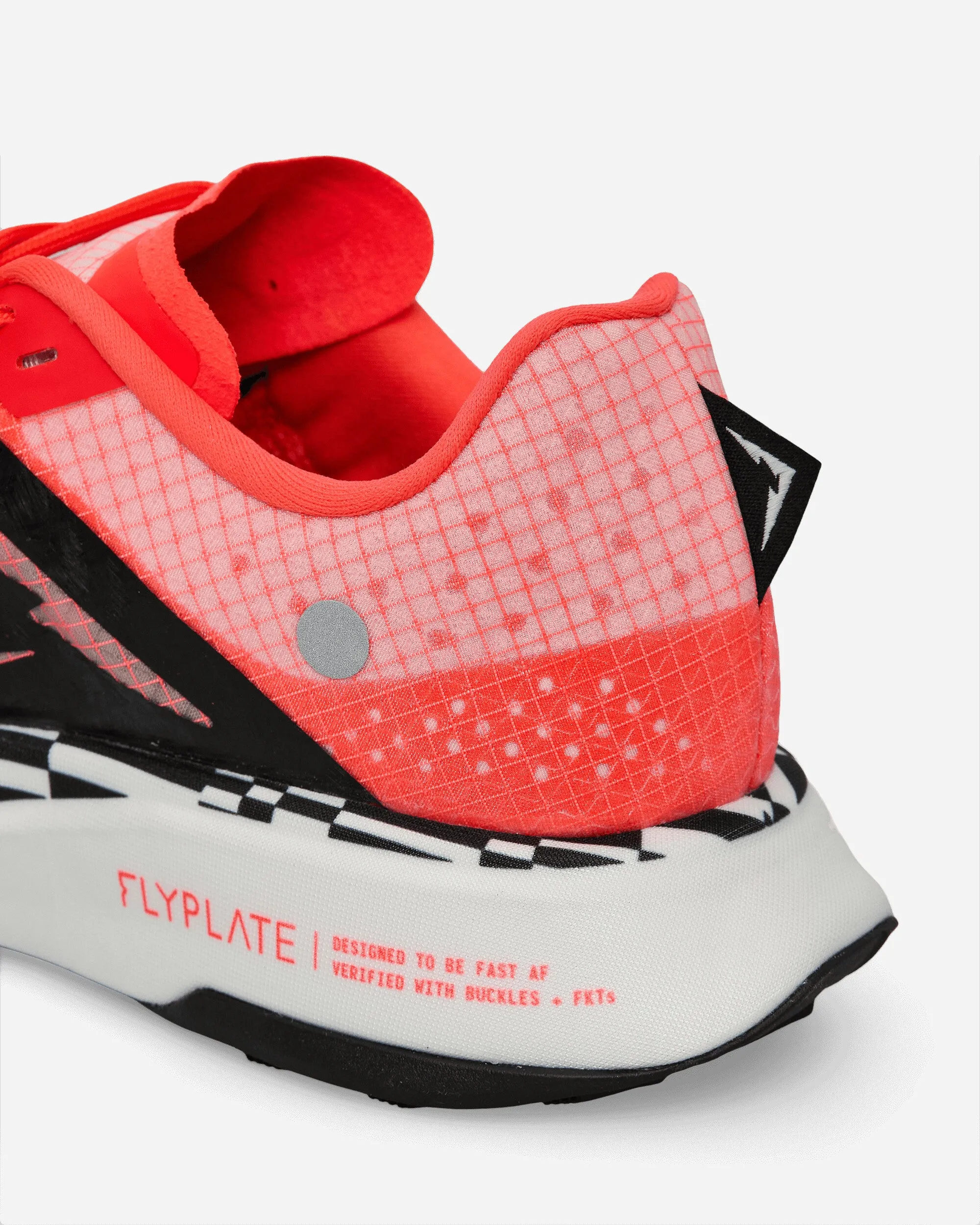 Ultrafly Trail Rennschuhe Leuchtendes Karmesinrot / Weiß / Schwarz