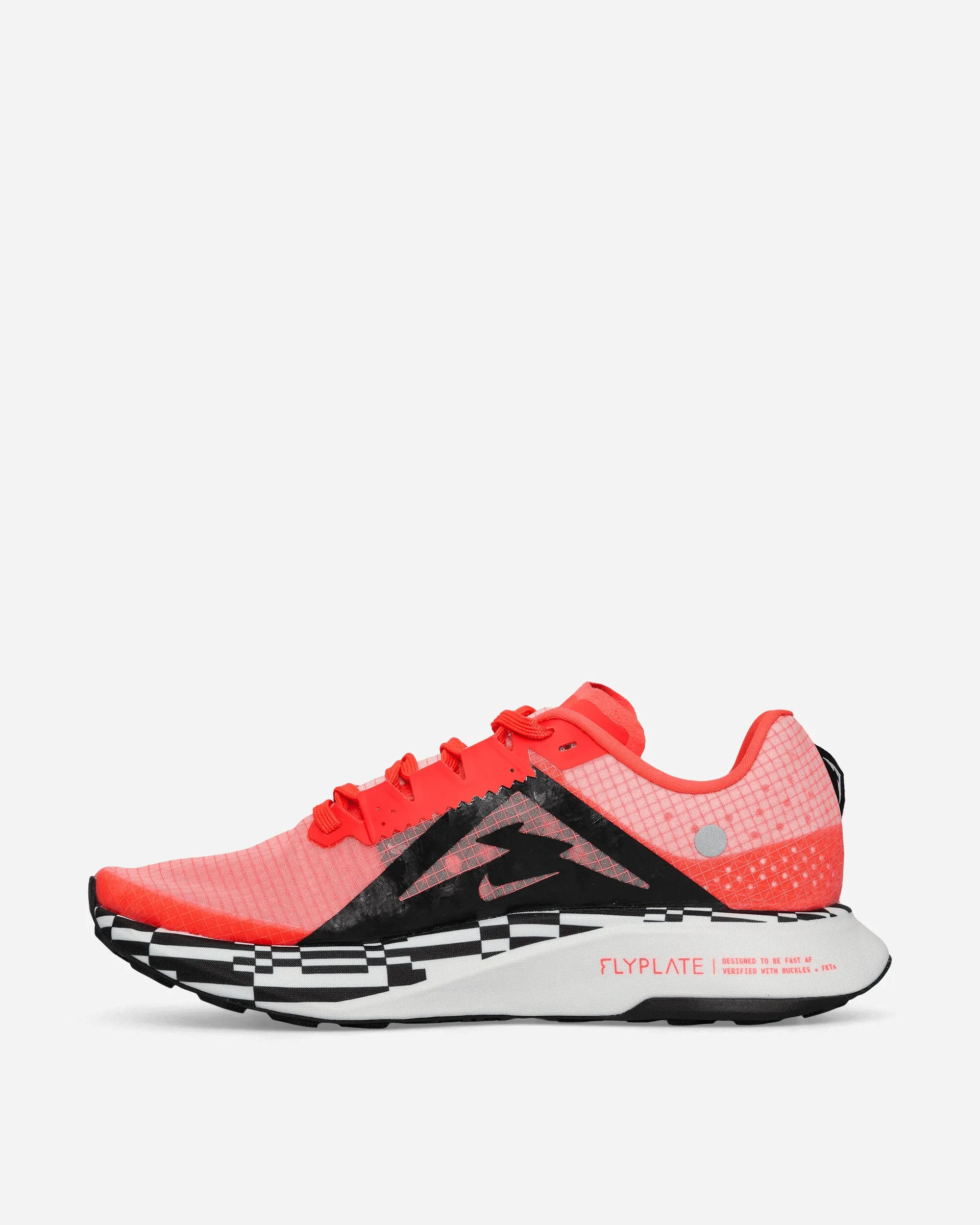 Ultrafly Trail Rennschuhe Leuchtendes Karmesinrot / Weiß / Schwarz