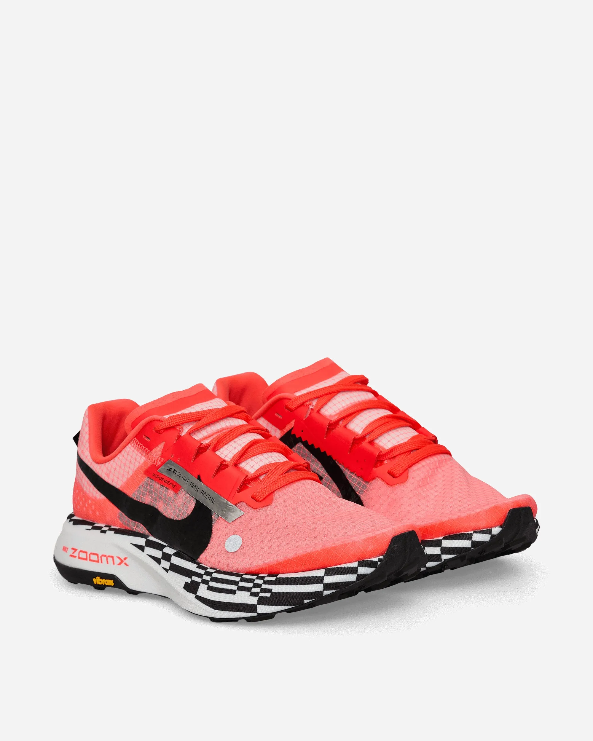 Ultrafly Trail Rennschuhe Leuchtendes Karmesinrot / Weiß / Schwarz