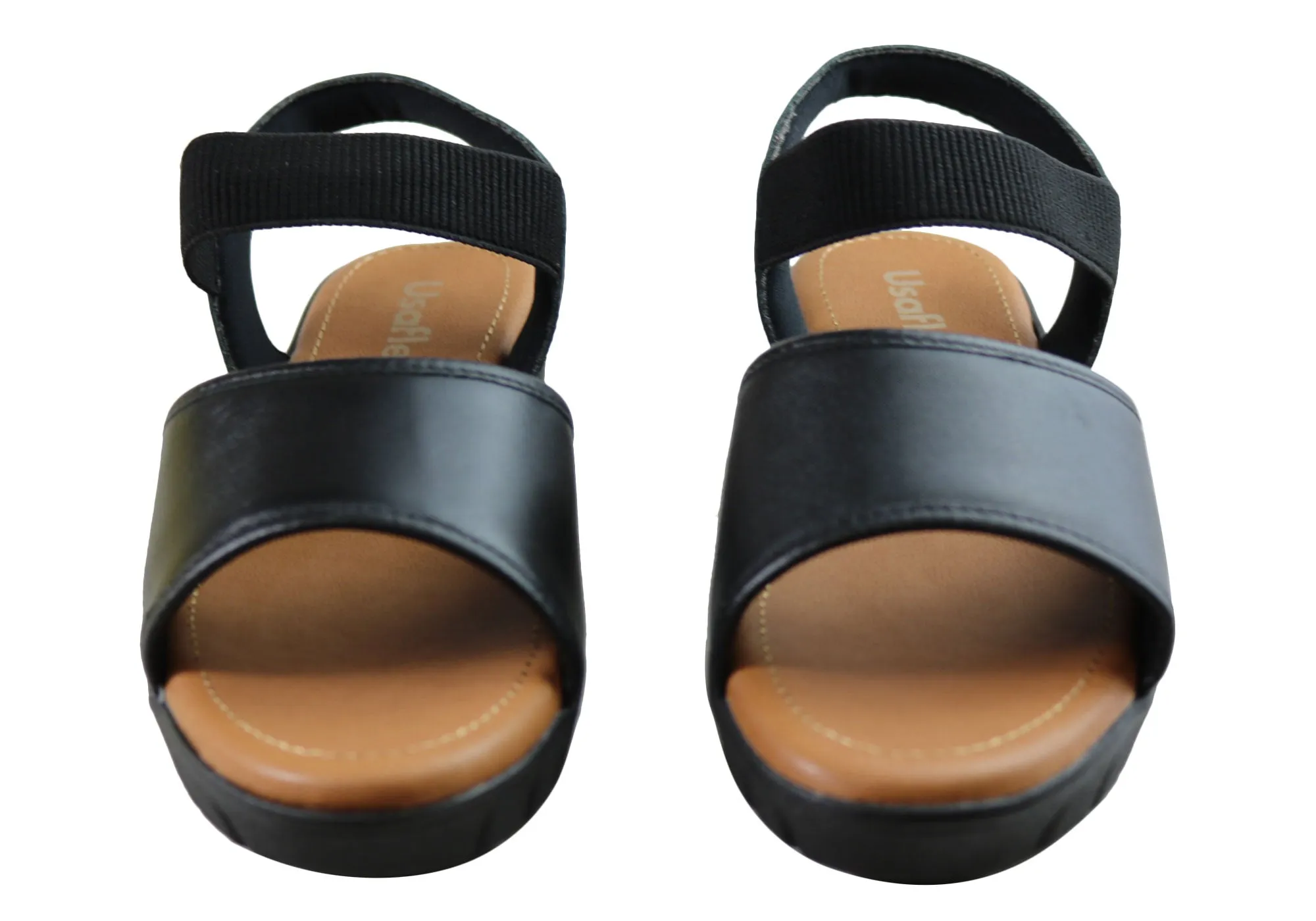 Usaflex Josa Damen Bequeme Ledersandalen Hergestellt In Brasilien Usaflex Schuhe