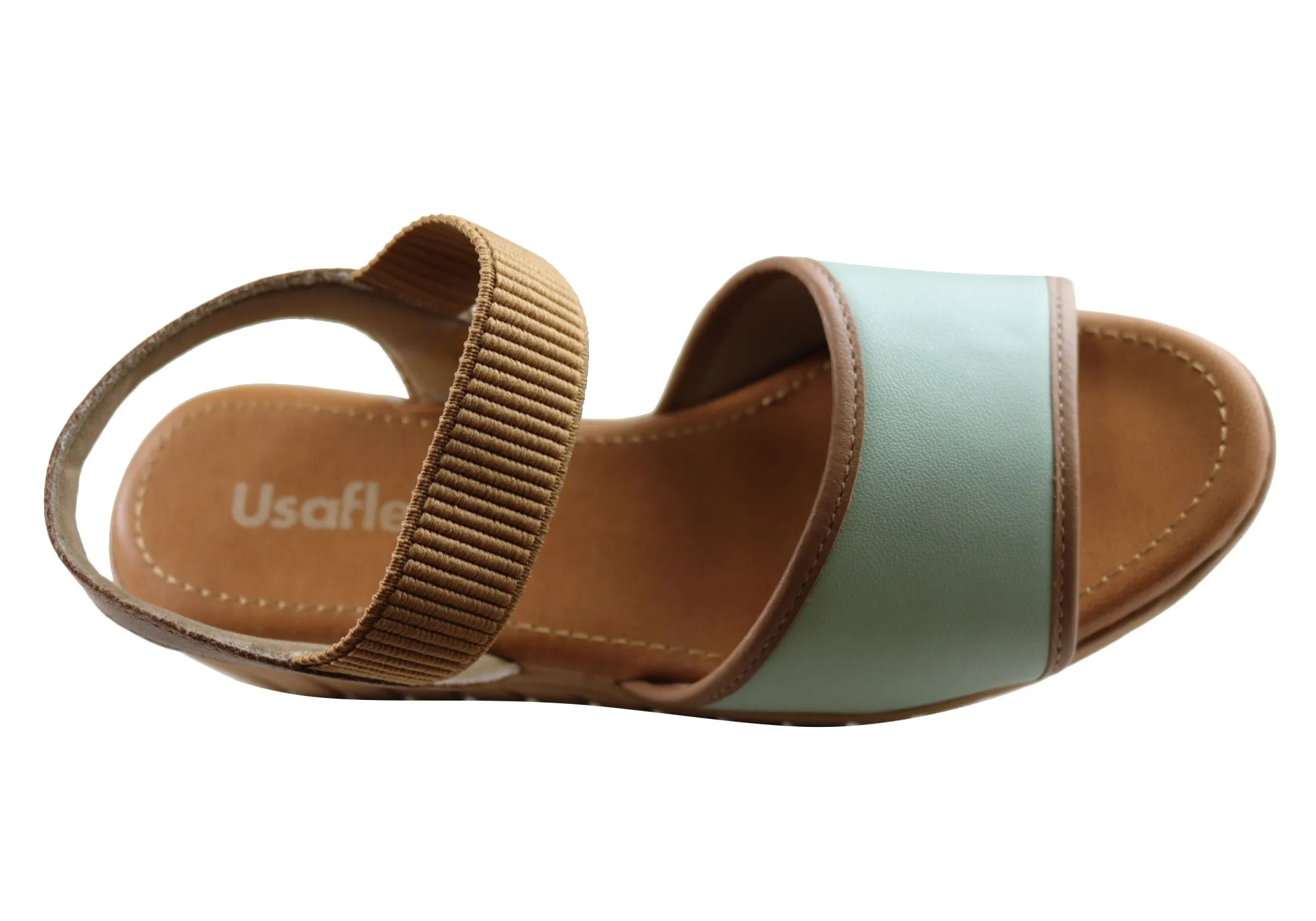 Usaflex Josa Damen Bequeme Ledersandalen Hergestellt In Brasilien Usaflex Schuhe