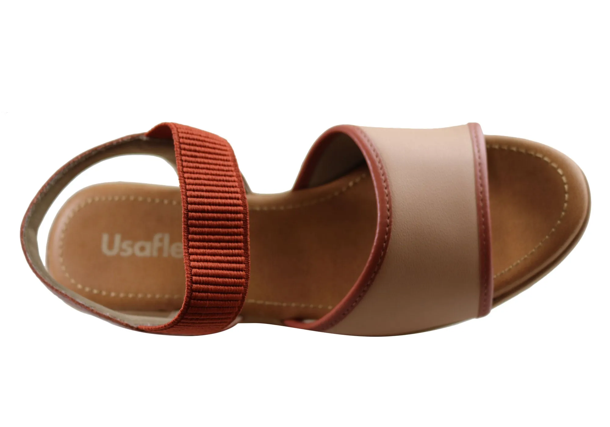 Usaflex Josa Damen Bequeme Ledersandalen Hergestellt In Brasilien Usaflex Schuhe
