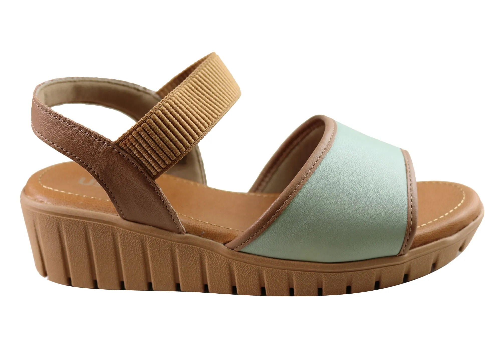 Usaflex Josa Damen Bequeme Ledersandalen Hergestellt In Brasilien Usaflex Schuhe
