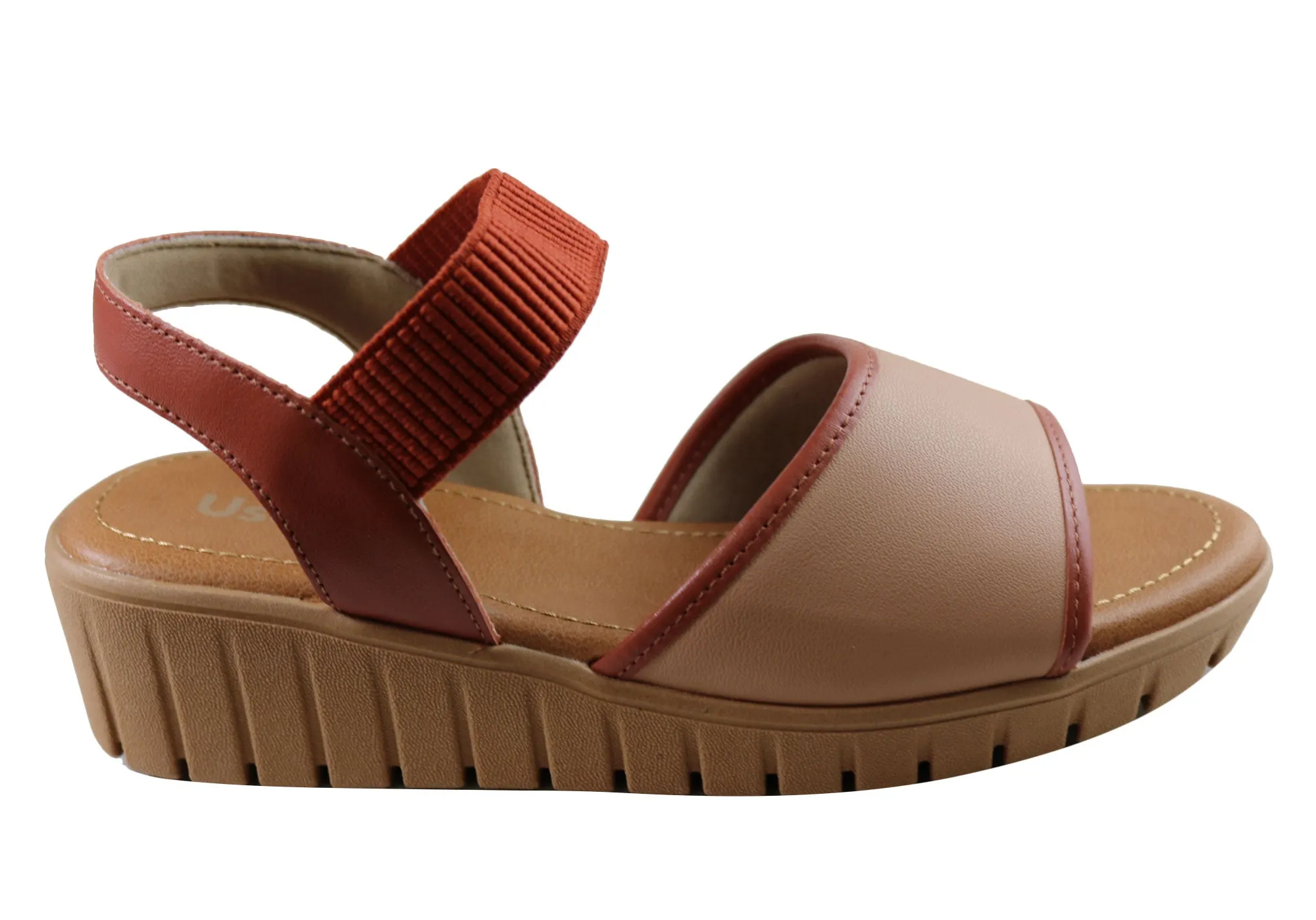 Usaflex Josa Damen Bequeme Ledersandalen Hergestellt In Brasilien Usaflex Schuhe