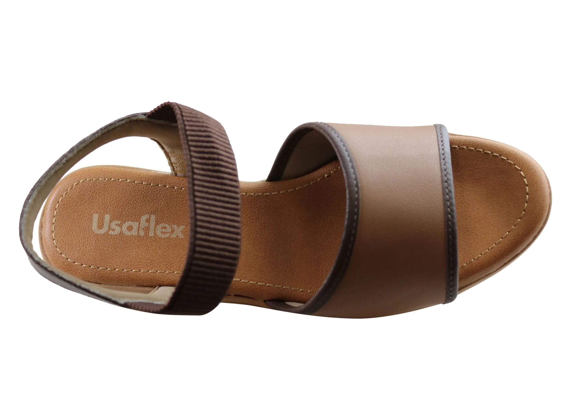 Usaflex Josa Damen Bequeme Ledersandalen Hergestellt In Brasilien Usaflex Schuhe