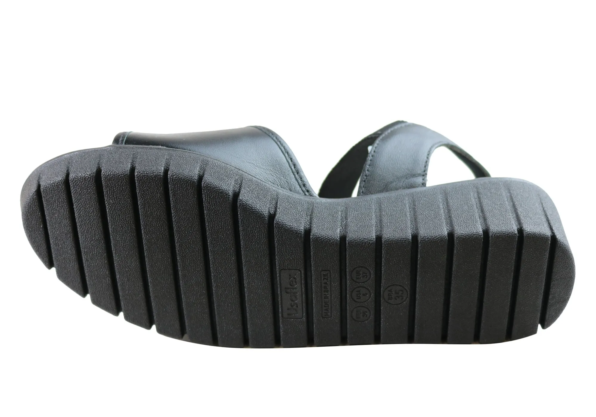 Usaflex Josa Damen Bequeme Ledersandalen Hergestellt In Brasilien Usaflex Schuhe