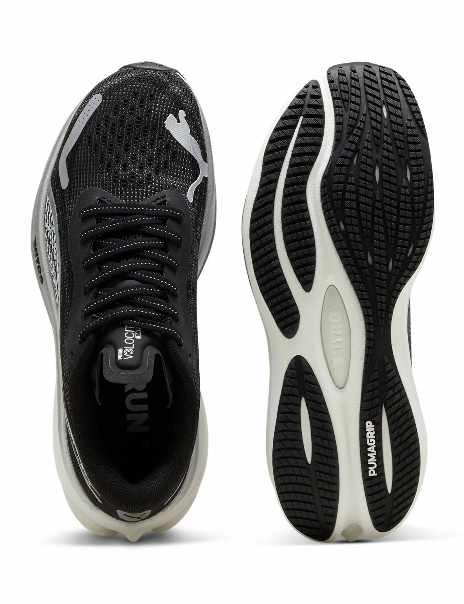 Velocity NITRO 3 Schuhe - Schwarz/Silber/Weiß