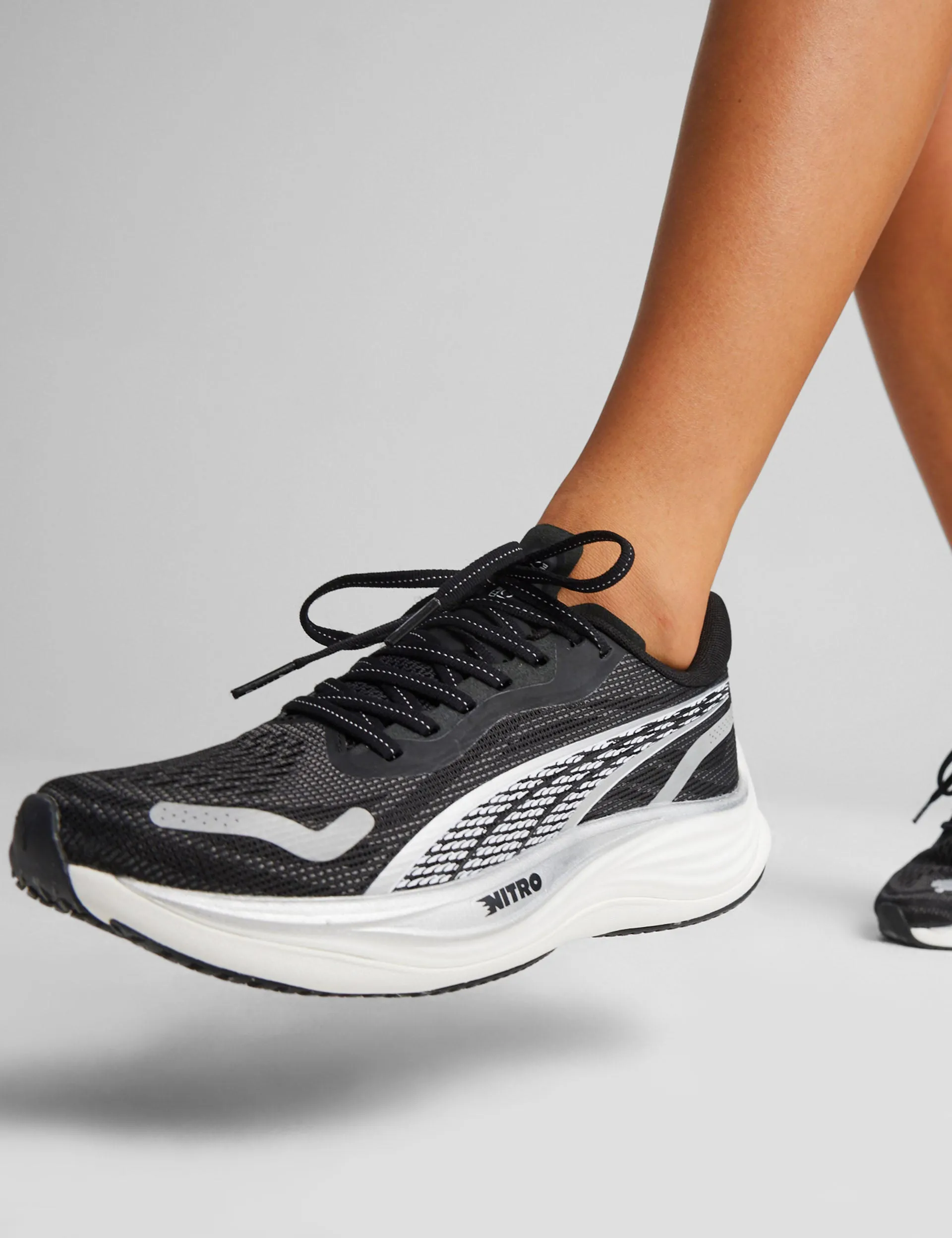 Velocity NITRO 3 Schuhe - Schwarz/Silber/Weiß