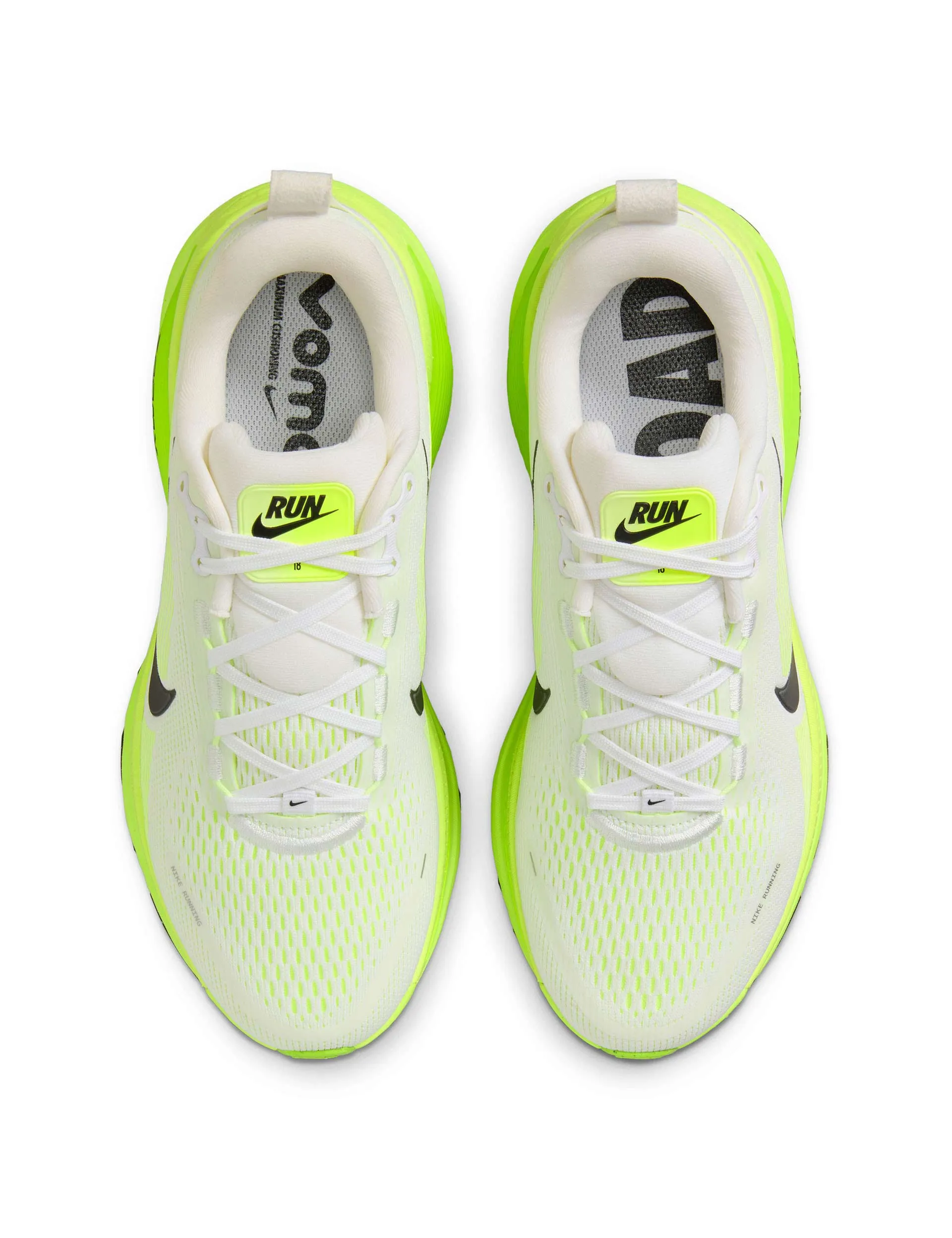 Vomero 18 Laufschuhe - Weiß/Elektrisches Grün/Volt/Schwarz Schuhe_Nike_Trainer