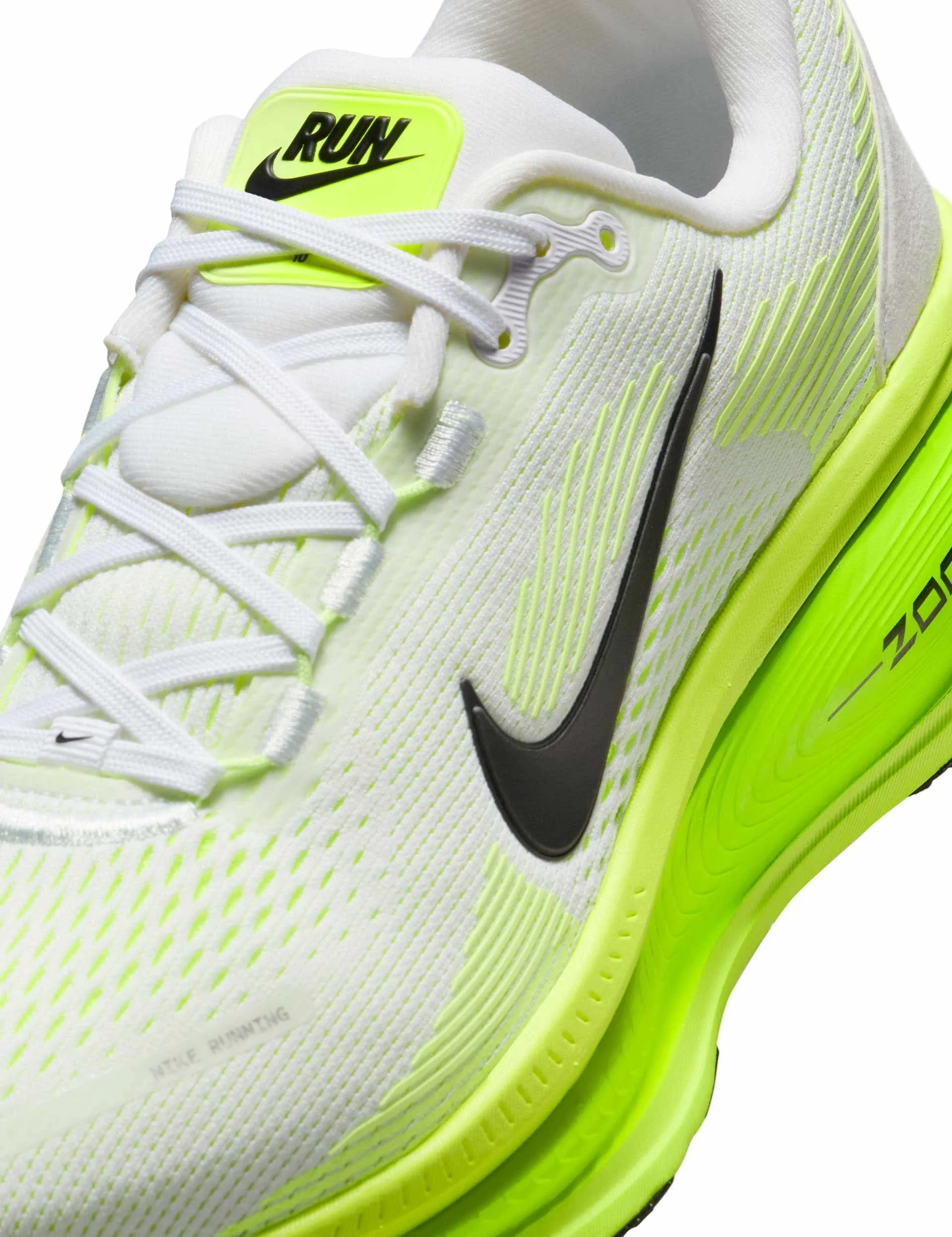 Vomero 18 Laufschuhe - Weiß/Elektrisches Grün/Volt/Schwarz Schuhe_Nike_Trainer