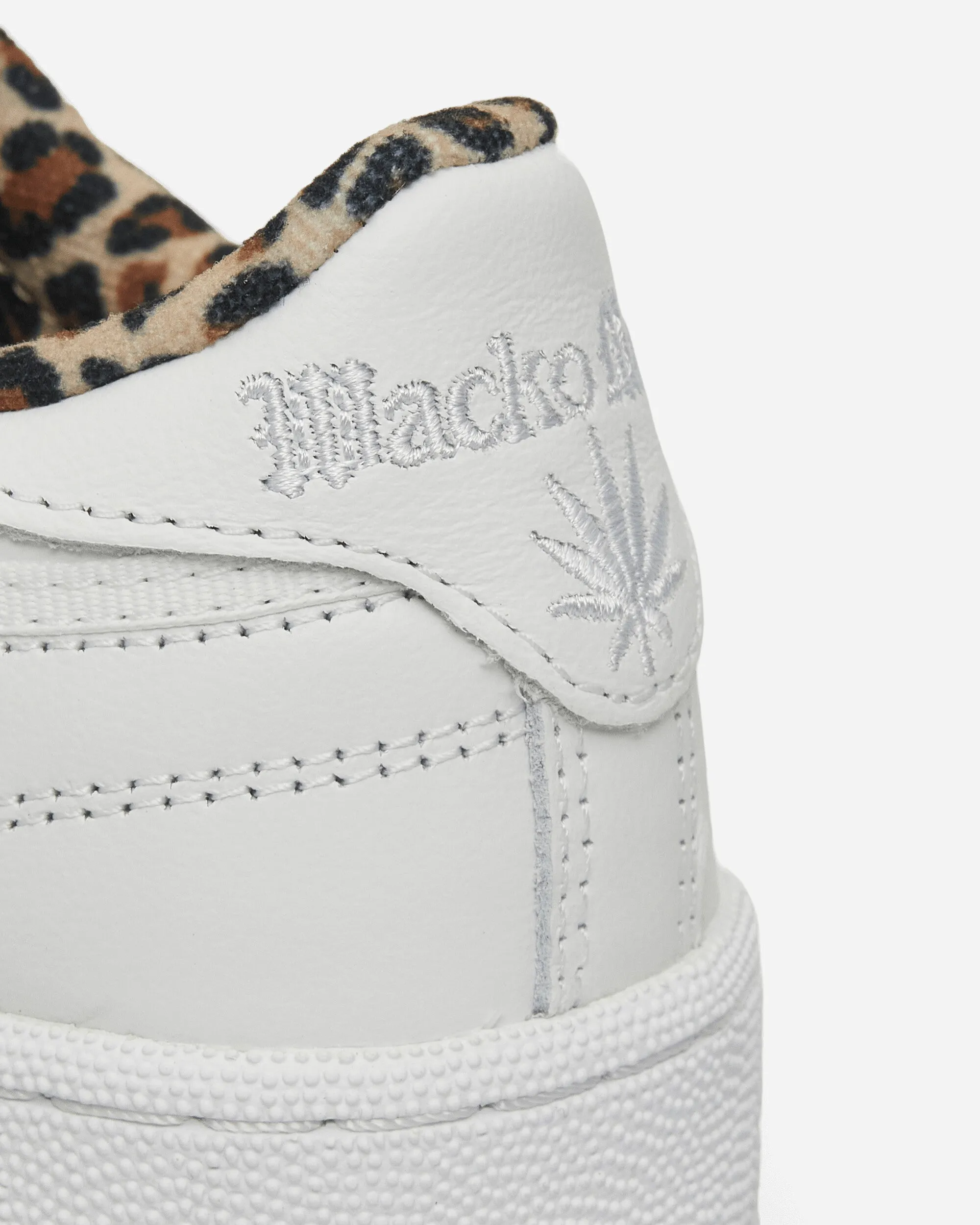 WACKO MARIA Club C 85 Vintage Sneakers Weiß / Leopard