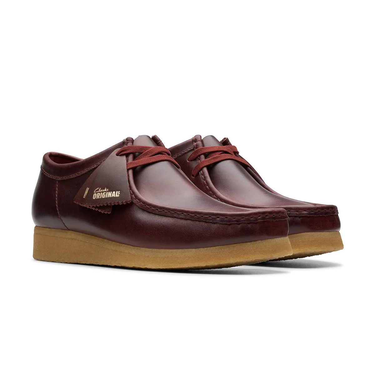 Wallabee 'Tiefrot'