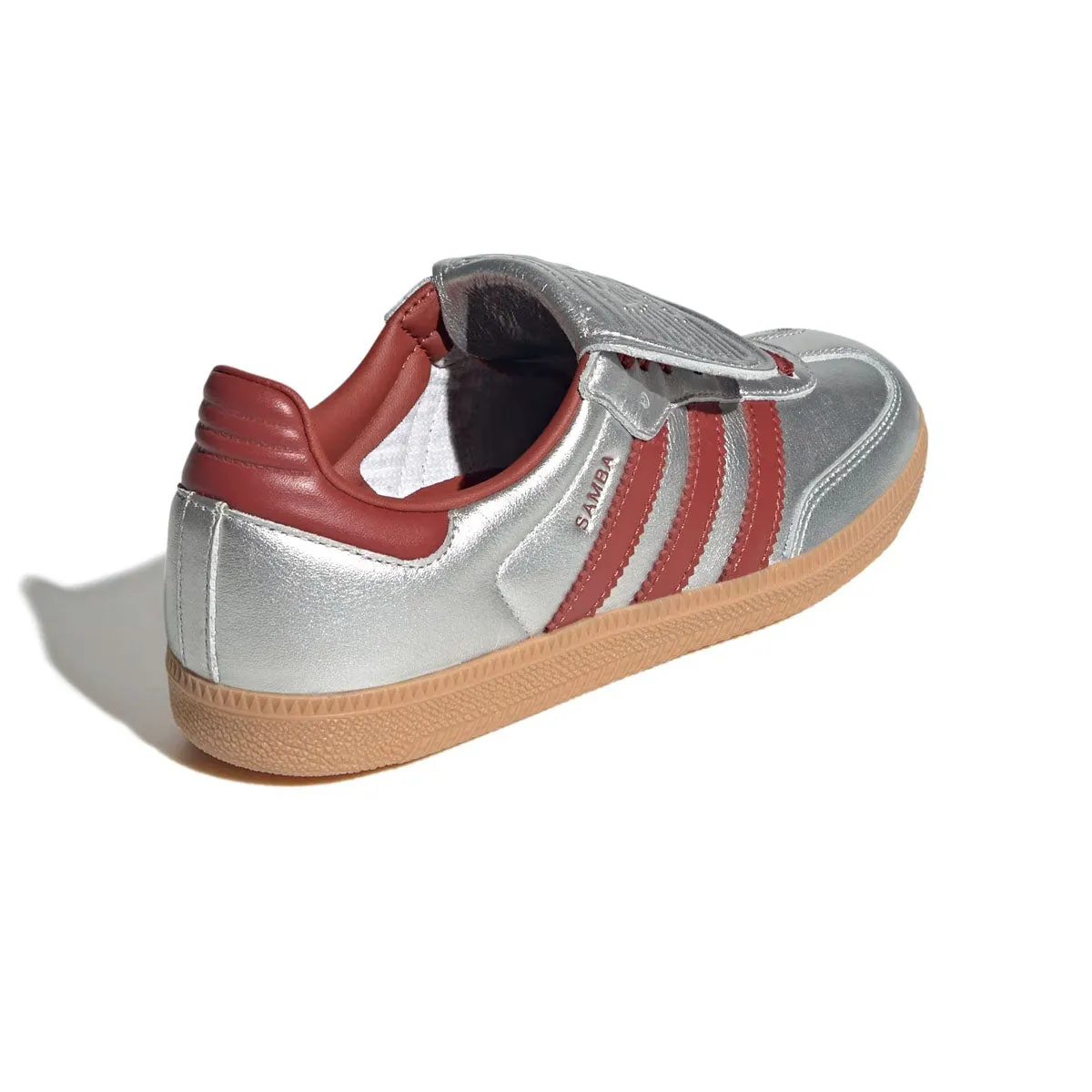 Wmns Samba Long Tongue 'Silber Metallic Preloved Rubin'