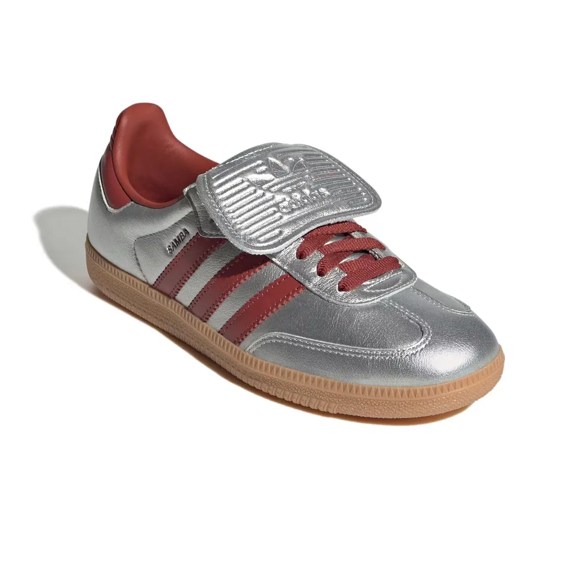 Wmns Samba Long Tongue 'Silber Metallic Preloved Rubin'