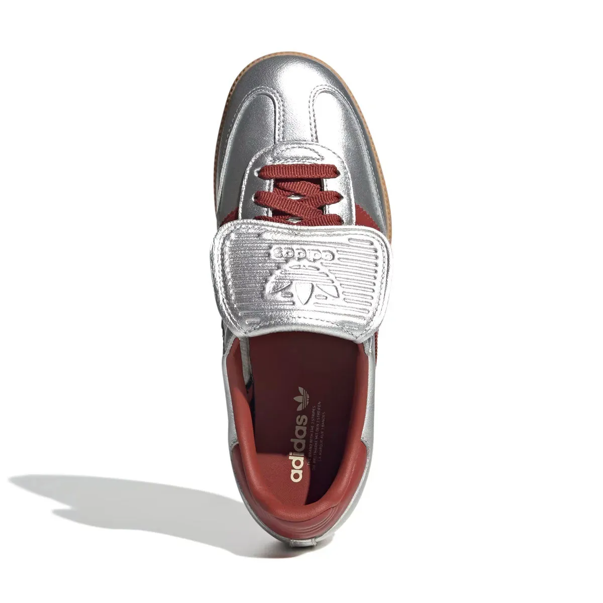 Wmns Samba Long Tongue 'Silber Metallic Preloved Rubin'