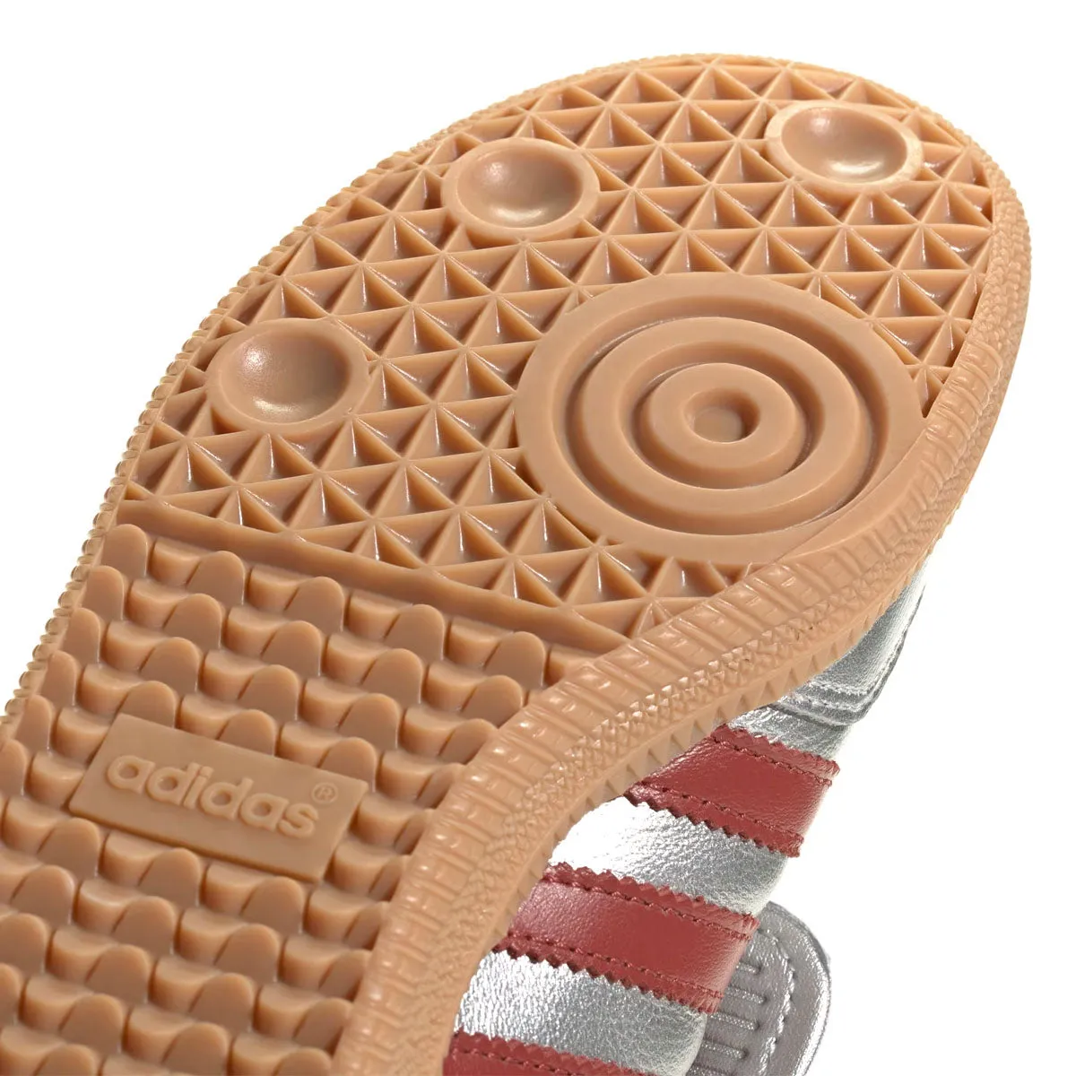 Wmns Samba Long Tongue 'Silber Metallic Preloved Rubin'