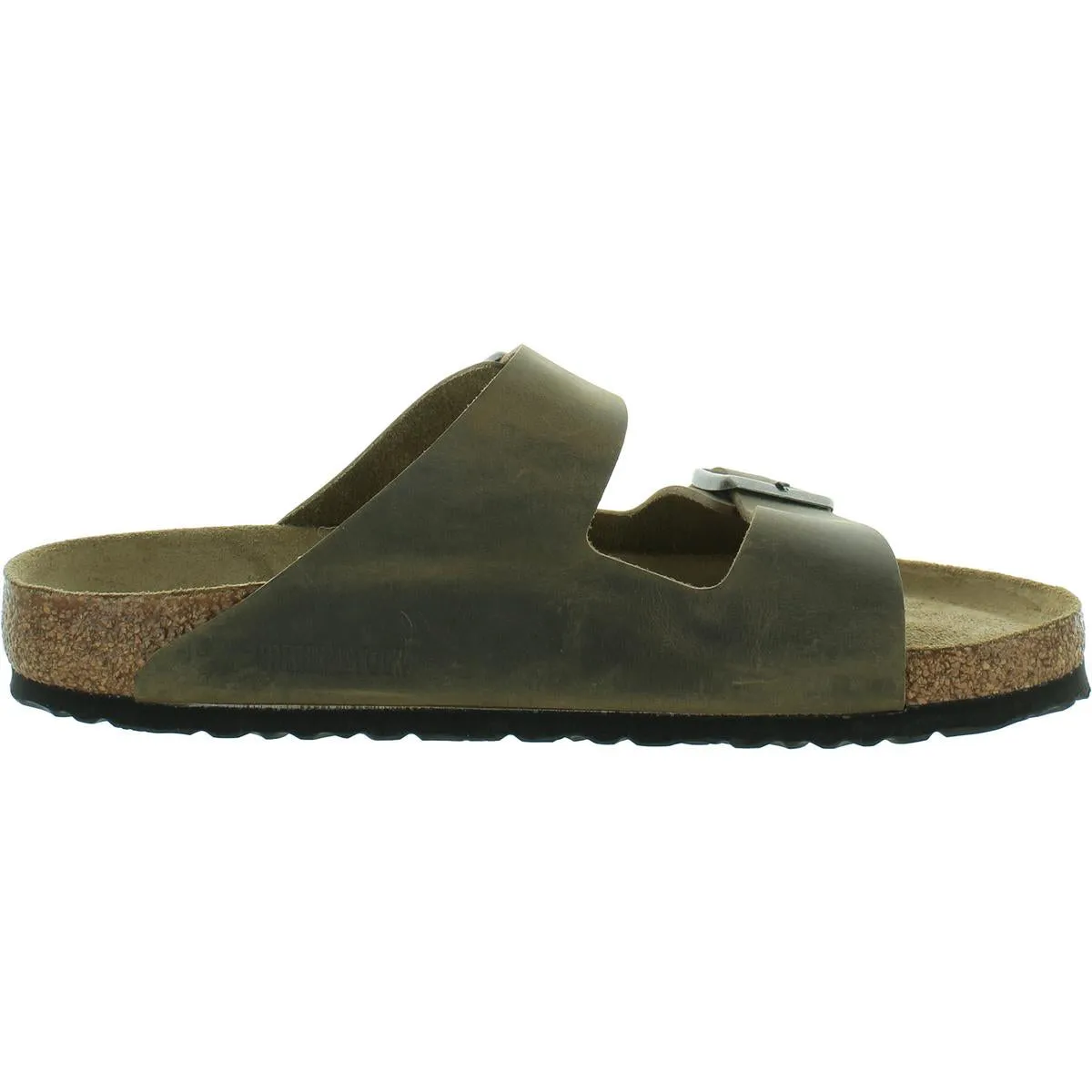 Damen Leder Soft-Fußbett Schlappen Sandalen