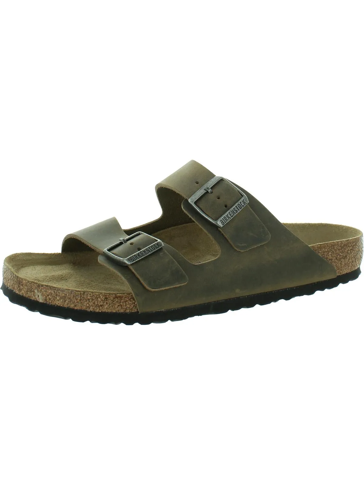 Damen Leder Soft-Fußbett Schlappen Sandalen