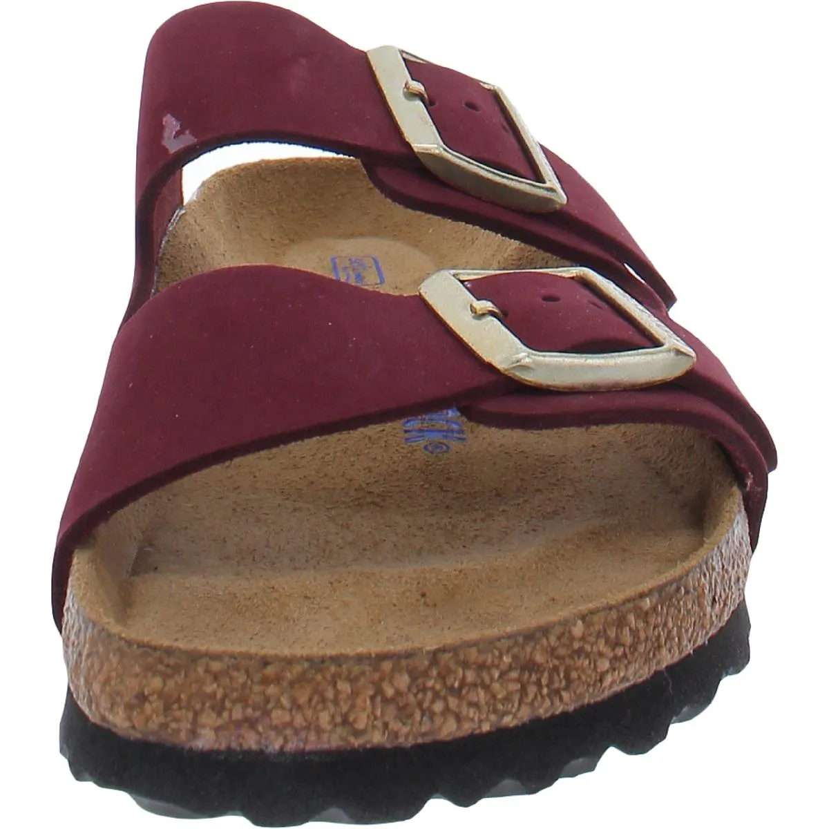 Damen Nubuck Fußbett Sandalen