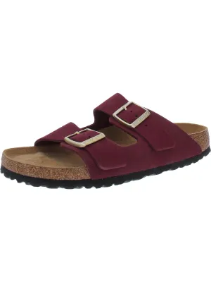 Damen Nubuck Fußbett Sandalen
