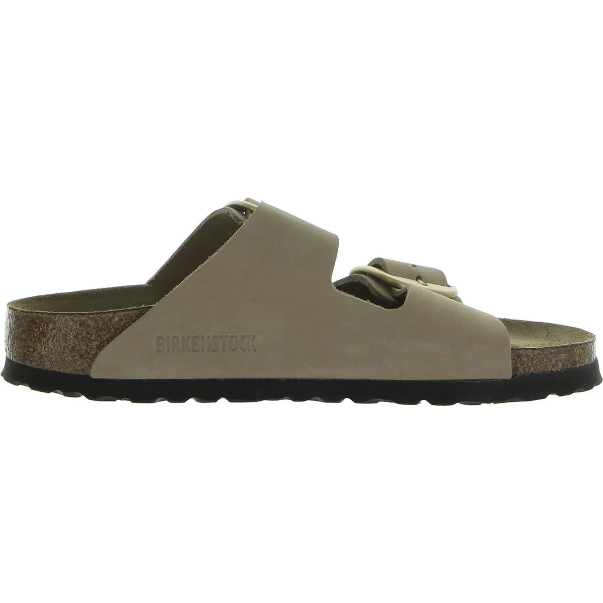 Damen Wildleder Schlupf-Sandalen mit Fußbett